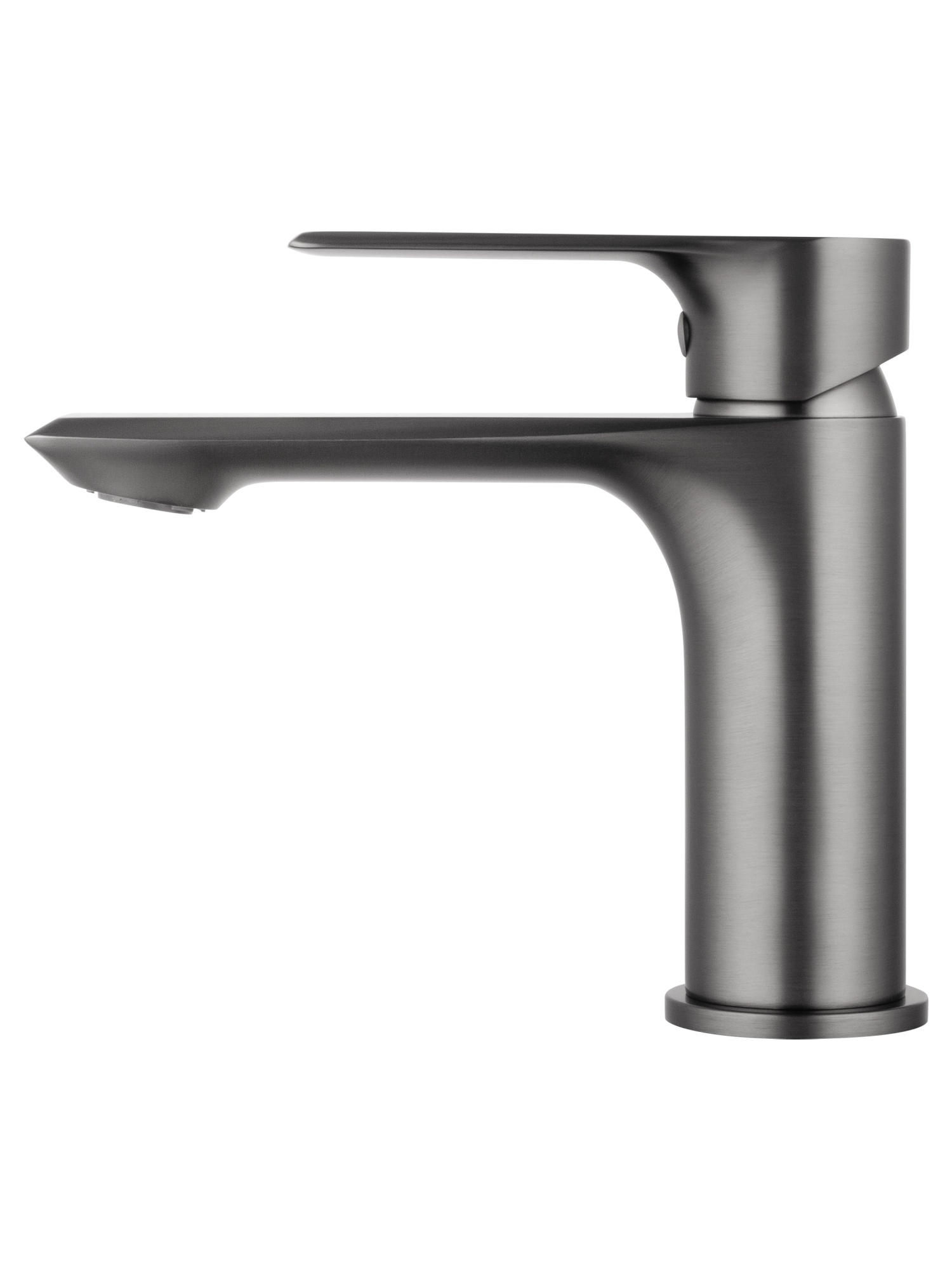 Смеситель для раковины wonzon & woghand brilliant, темный графит (ww-88018079-bgm)