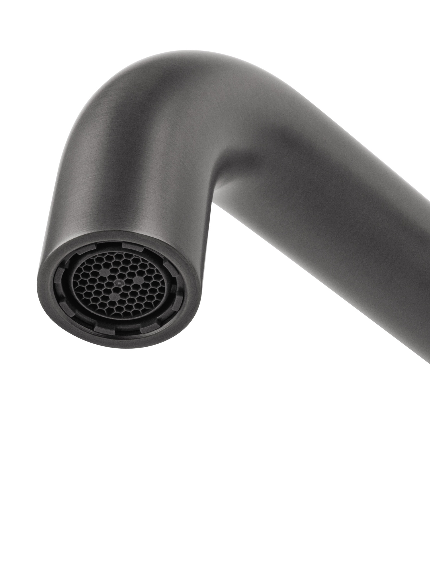 Смеситель для раковины встраиваемый wonzon & woghand stick, темный графит (ww-88869017-bgm)