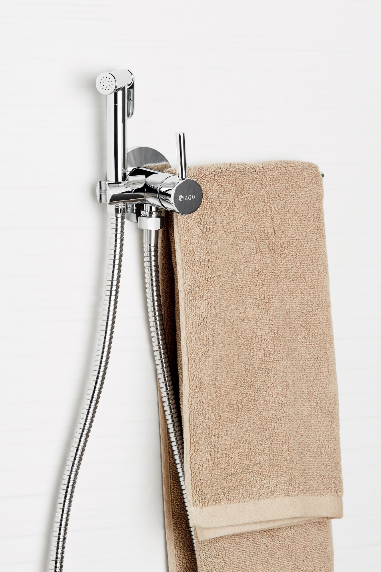 Aqg, полотенцедержатель для гигиенического душа, цвет хром Aqg, полотенцедержатель для гигиенического душа, цвет хром