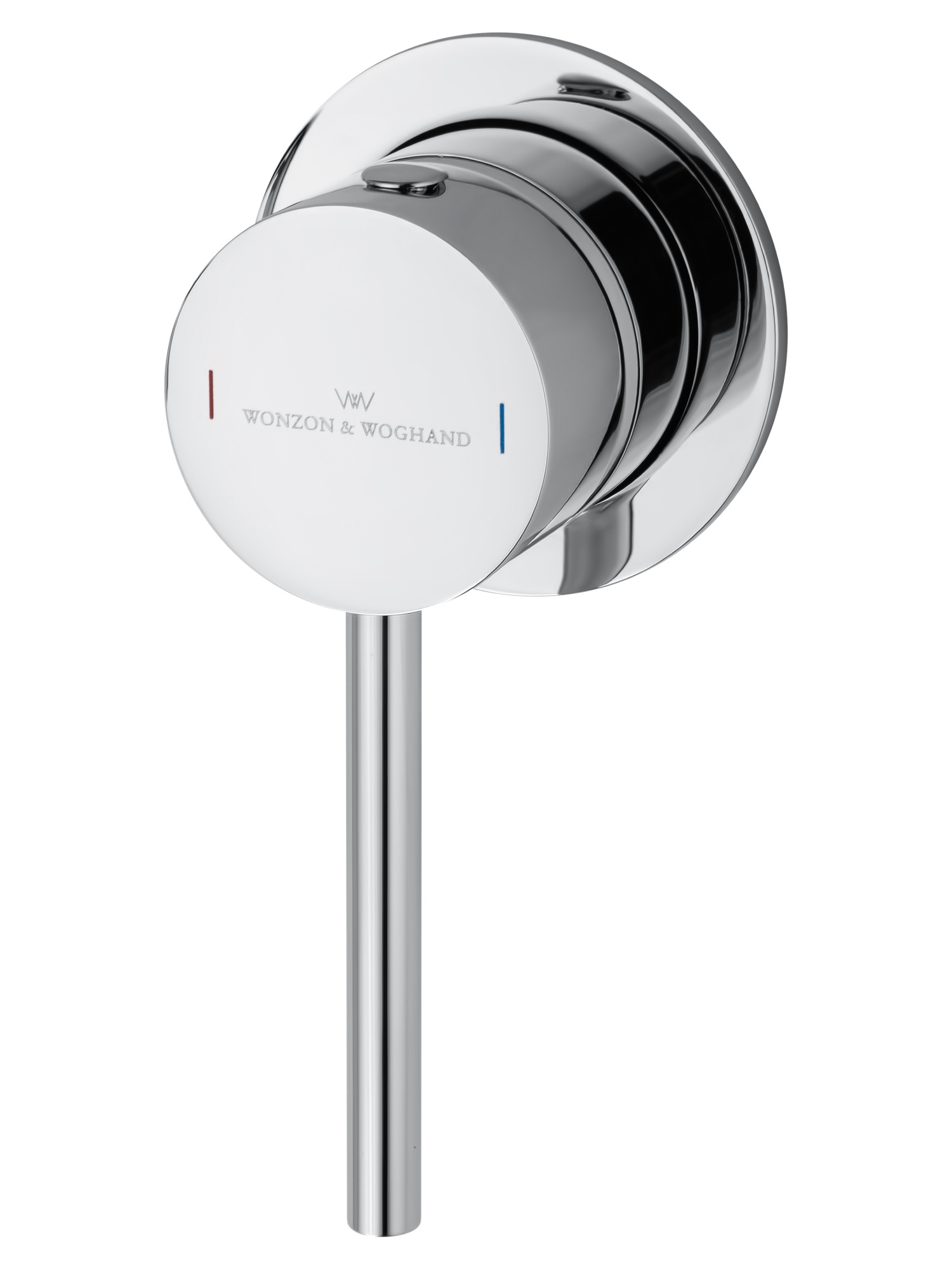 Смеситель для раковины встраиваемый wonzon & woghand stick, хром (ww-88869017-cr)