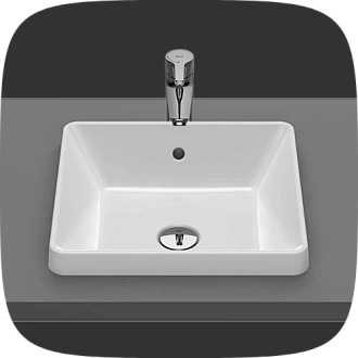 раковины врезные сверху