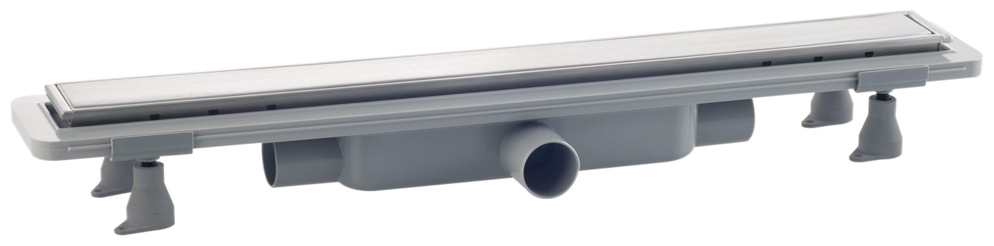 Дренажный канал 80 см, решетка 2 в 1, гидрозатвор, abs, горизонтальный выход omp tea renova 5953.201.8.05