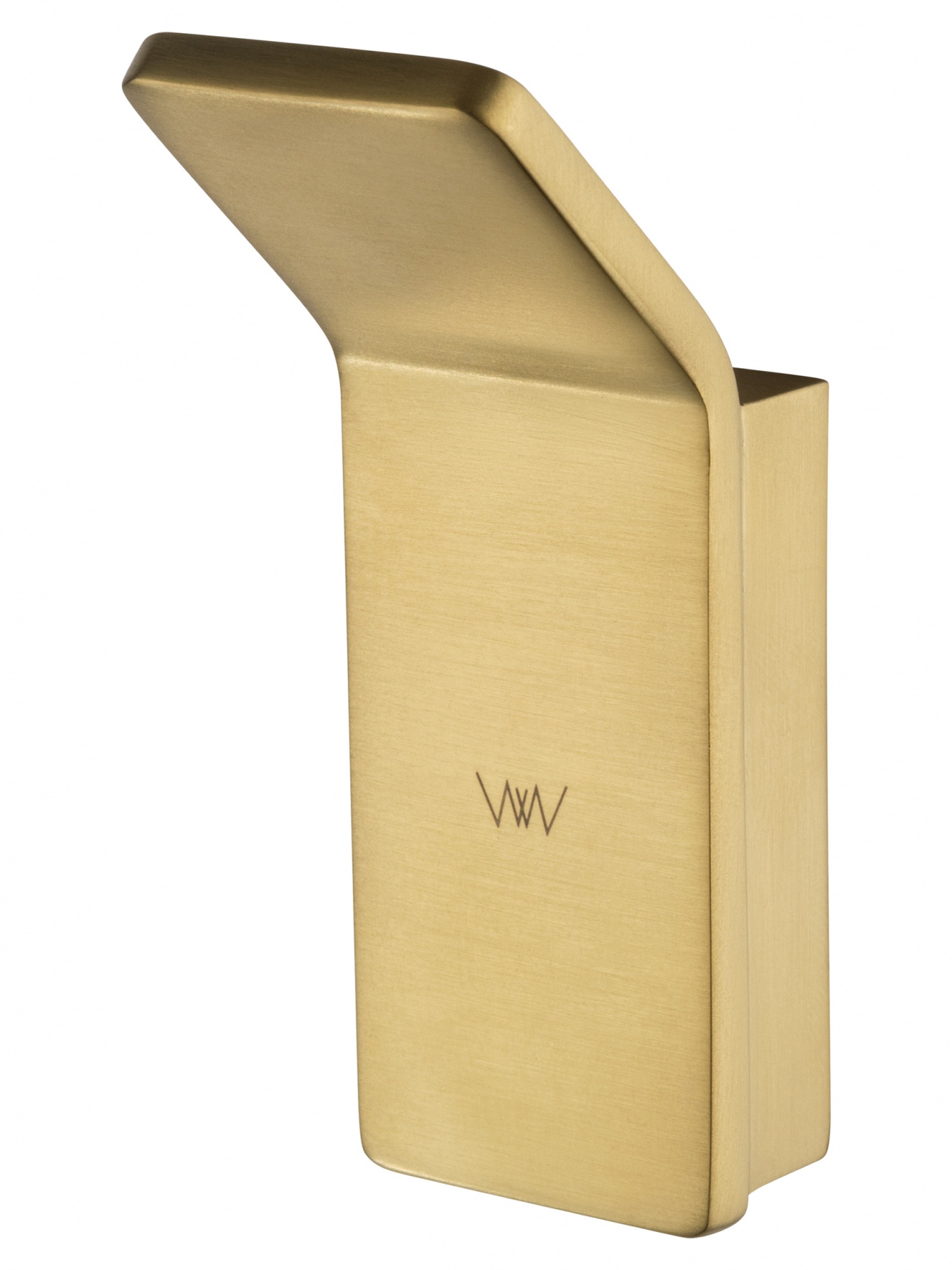 Крючок для ванной wonzon & woghand lotte, брашированное золото (ww-8315a-bg)