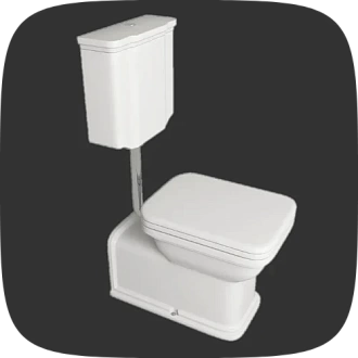 унитазы с верхним бачком