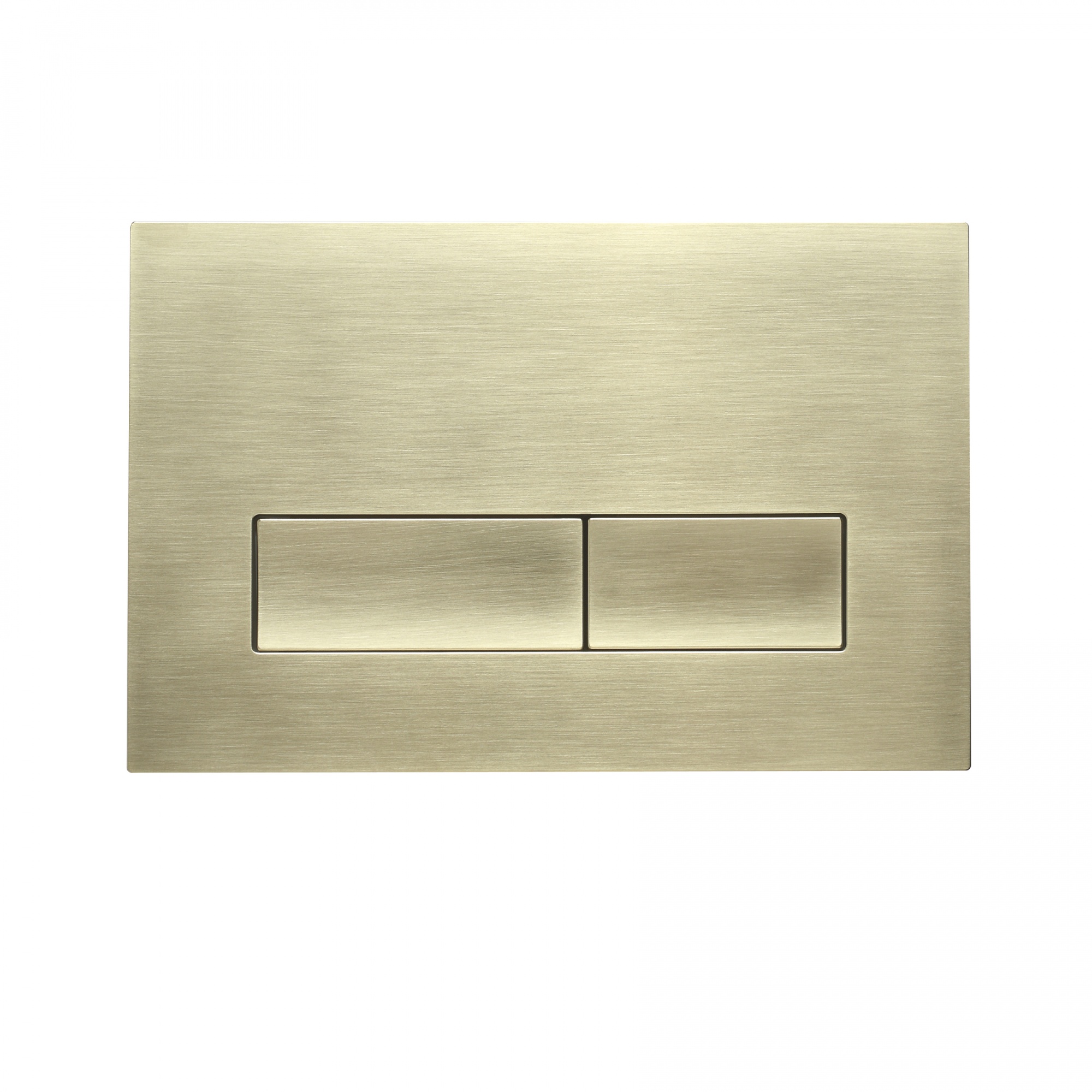 Кнопка смыва для инсталляции механическая wonzon & woghand, брашированное золото (ww-ib224-bg)