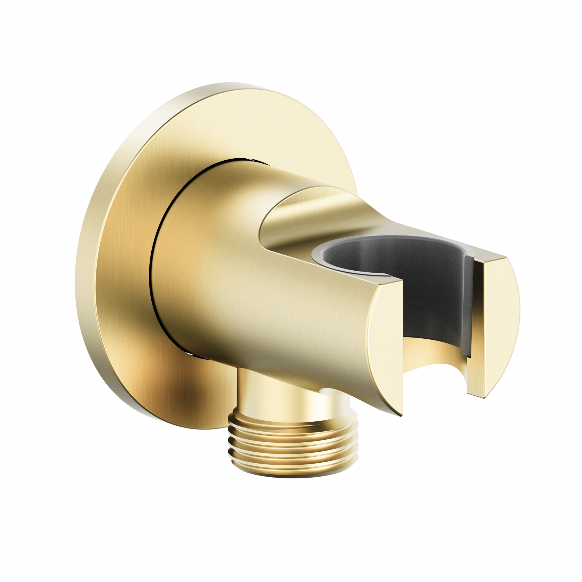 Шланговое подключение с держателем wonzon & woghand, брашированное золото (ww-hz2319-bg)