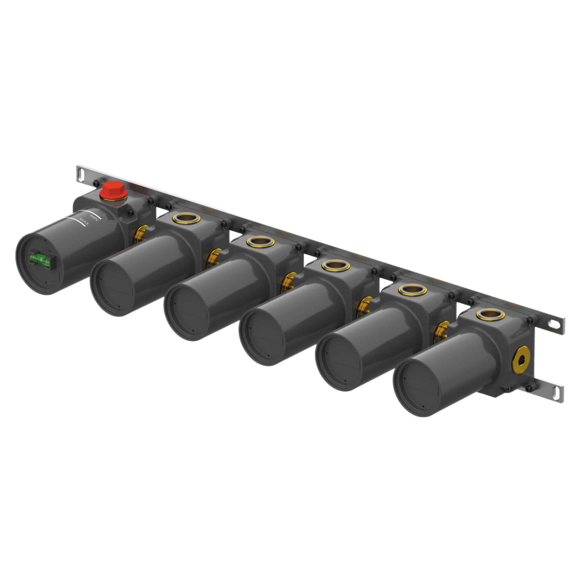Скрытая часть на 5 выходов remer wbox98d5