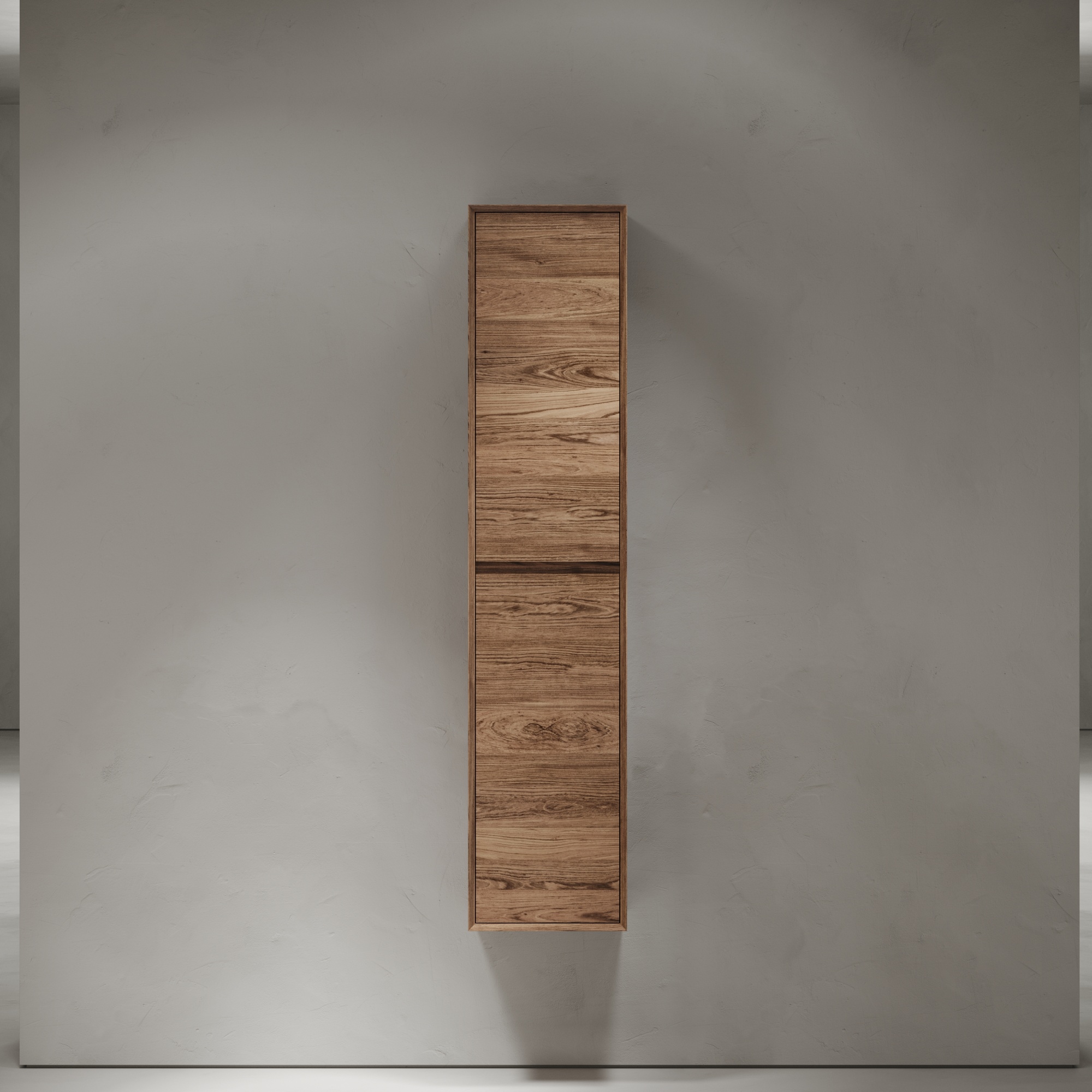 Шкаф-пенал подвесной  sancos marmi 1.0/marmi 2.0 350х300х1600 мм, цвет дуб чарльстон, арт. pmr35ech