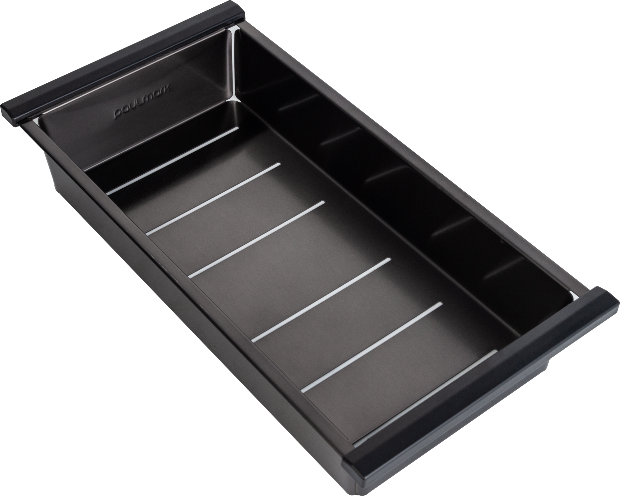 Коландер advance, a405-gm, вороненая сталь, 205х405мм, paulmark