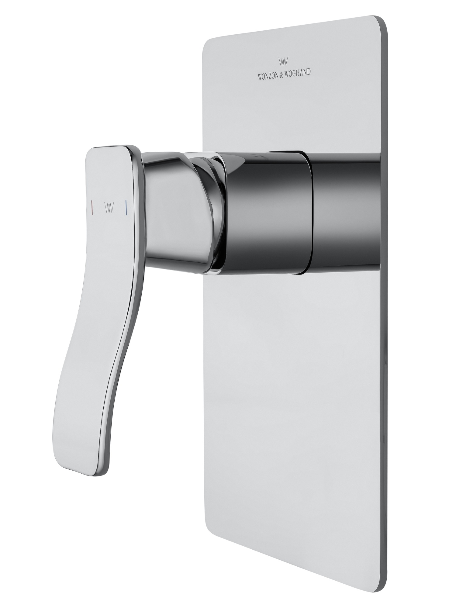 Смеситель для душа встраиваемый wonzon & woghand navia, хром (ww-184700-cr)