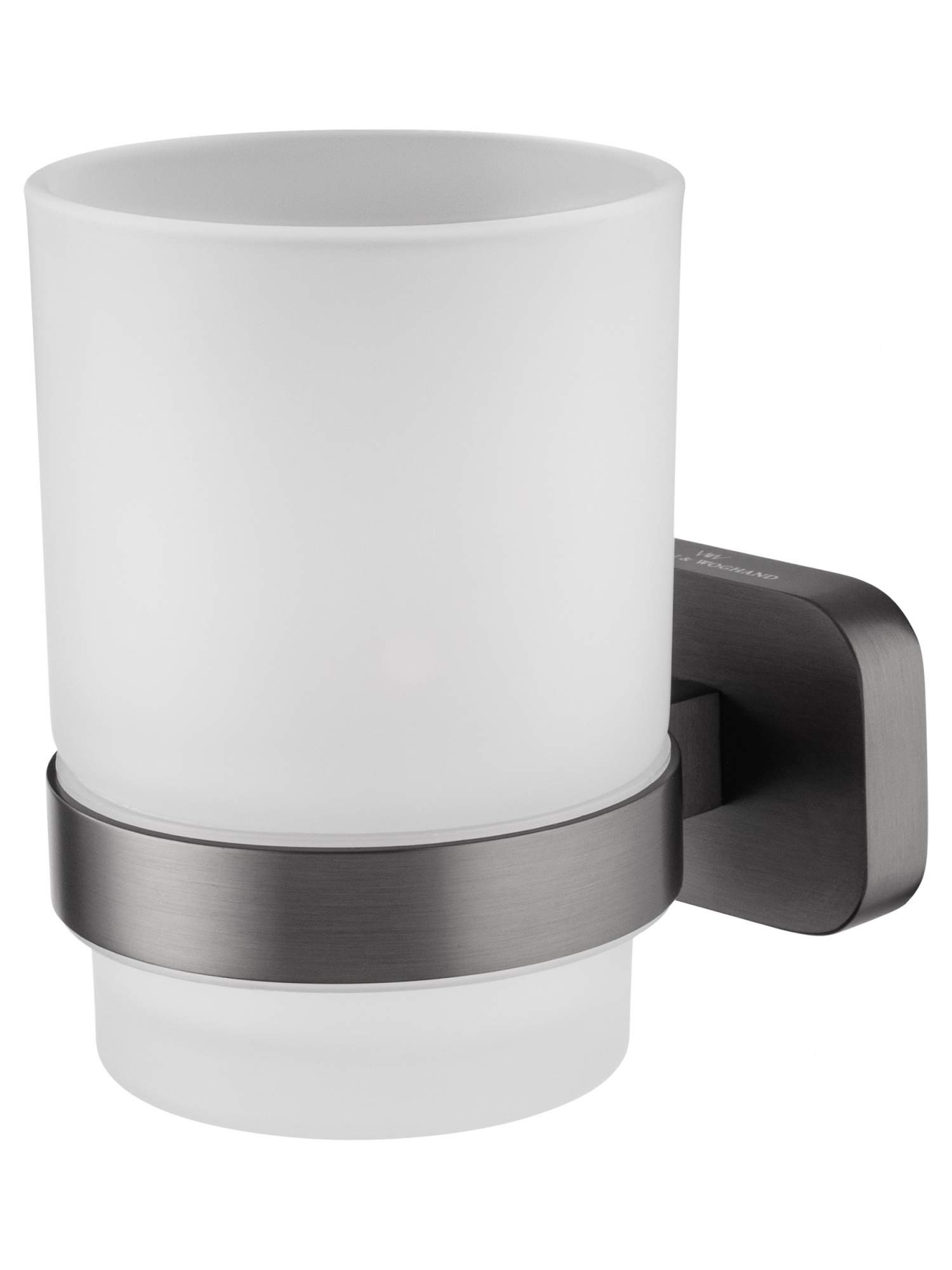 Стакан для зубных щеток с держателем wonzon & woghand graffity, темный графит (ww-9321-bgm)