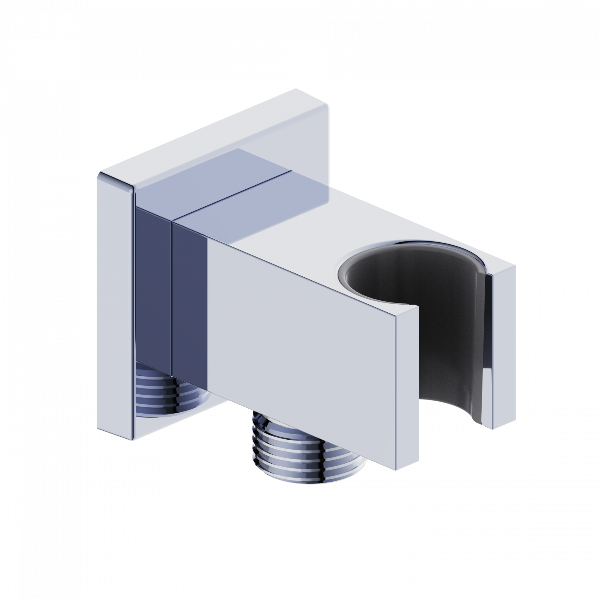 Шланговое подключение с держателем wonzon & woghand, хром (ww-hz2312-cr)