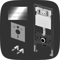 инсталляция + кнопка