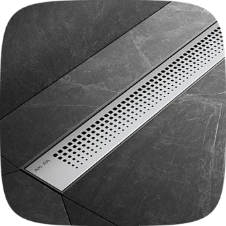 трап с декоративной решеткой