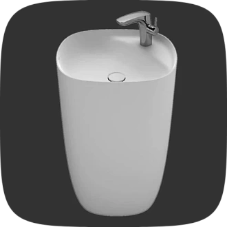 раковины напольные