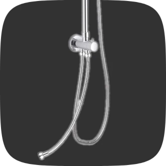 душевые системы без смесителя 