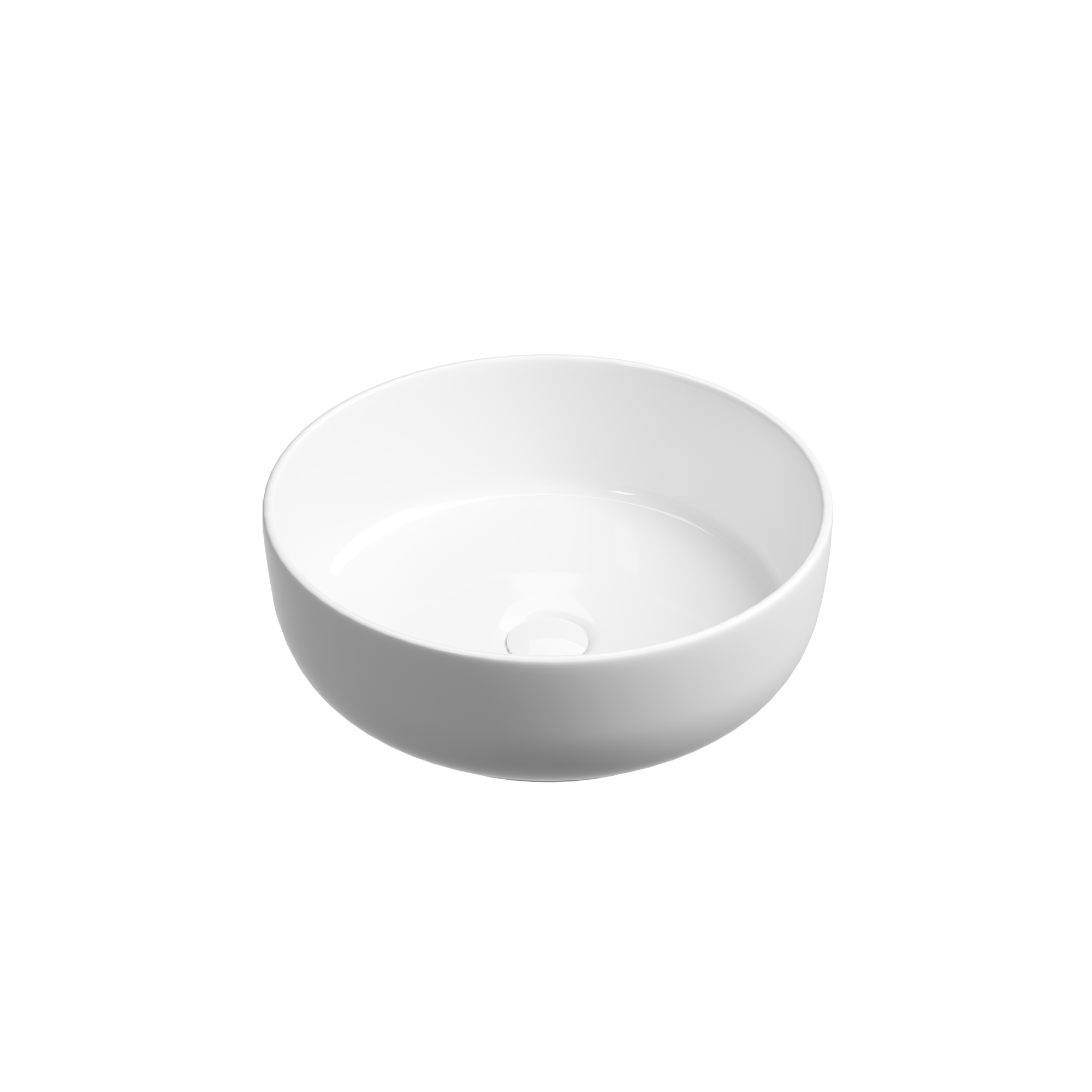 Раковина накладная taycan, круглая, диаметр 375 мм, высота 140 мм, белая Раковина накладная taycan, круглая, диаметр 375 мм, высота 140 мм, белая