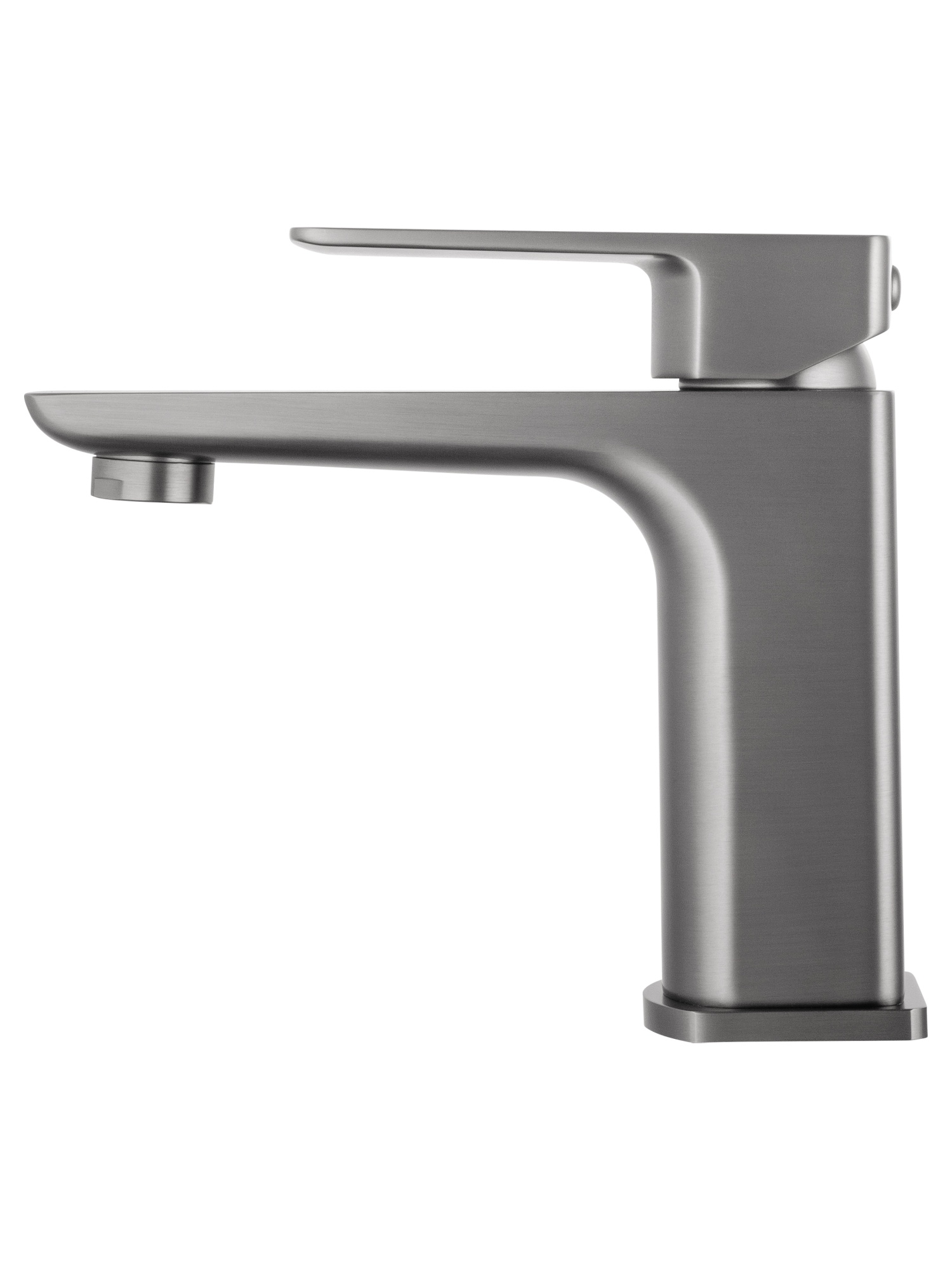 Смеситель для раковины wonzon & woghand edge, темный графит (ww-88139003-bgm)