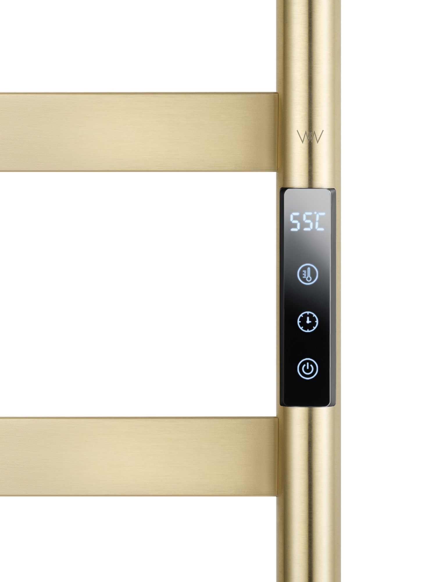 Полотенцесушитель электрический напольный wonzon & woghand bremen, брашированное золото (ww-a207-bg)