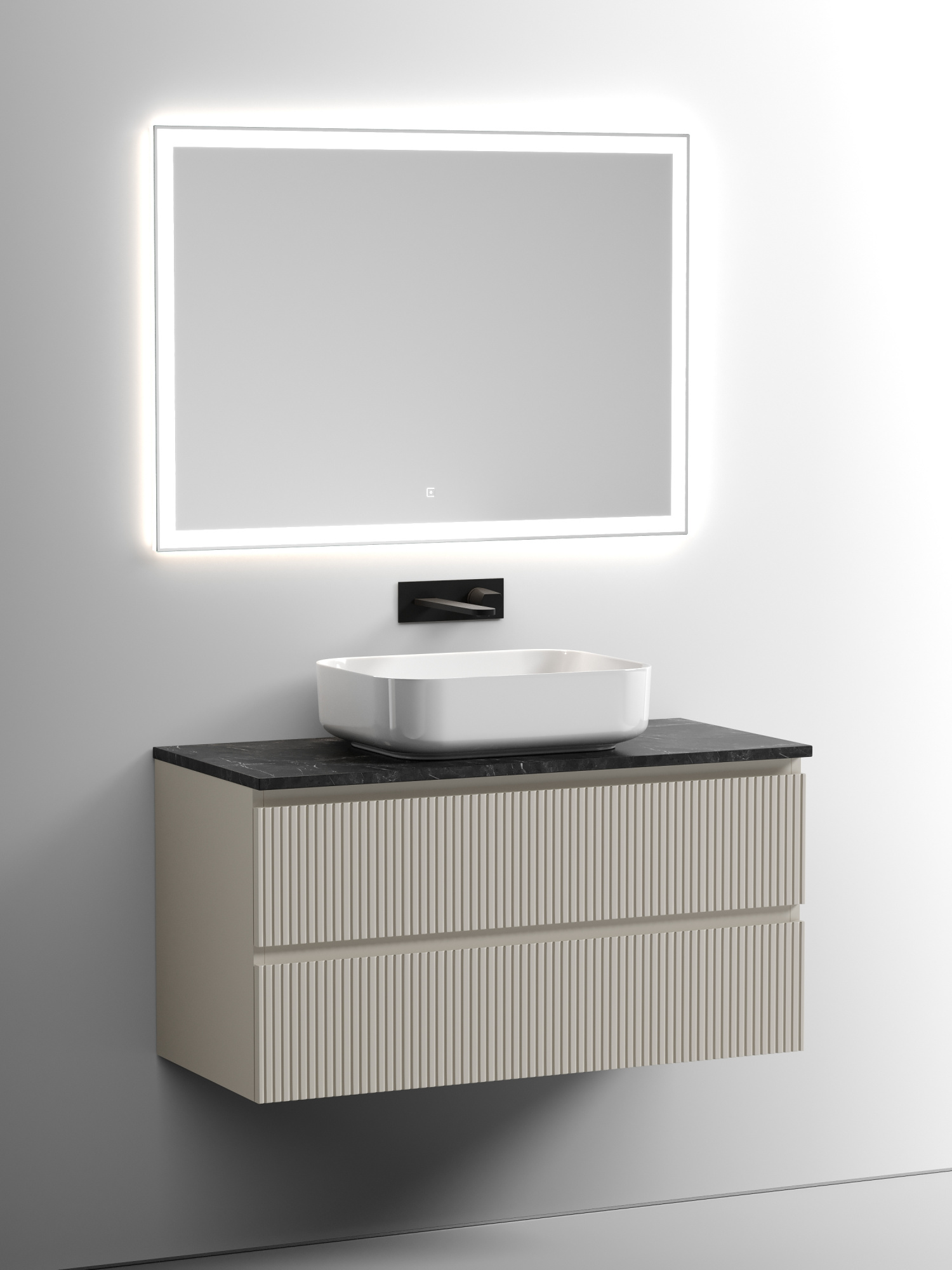 Столешница для ванной комнаты sancos  1000х460 , арт. tt100a1