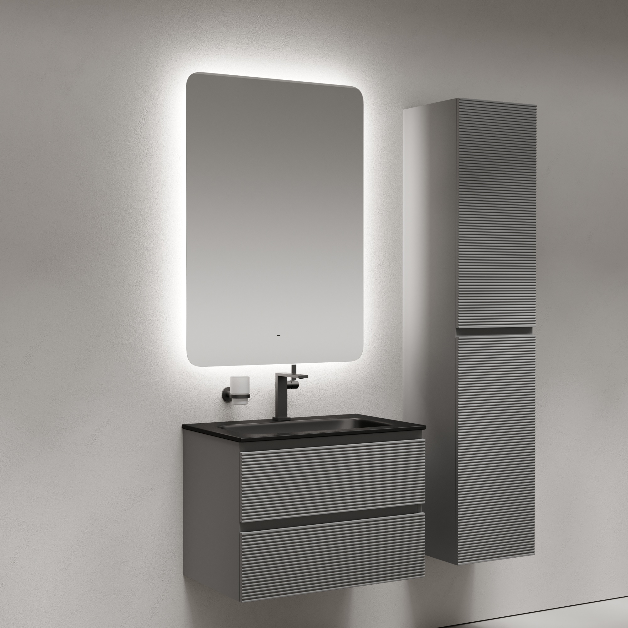 Зеркало для ванной комнаты SANCOS Ray 700x1000 c подсветкой, арт. RA700