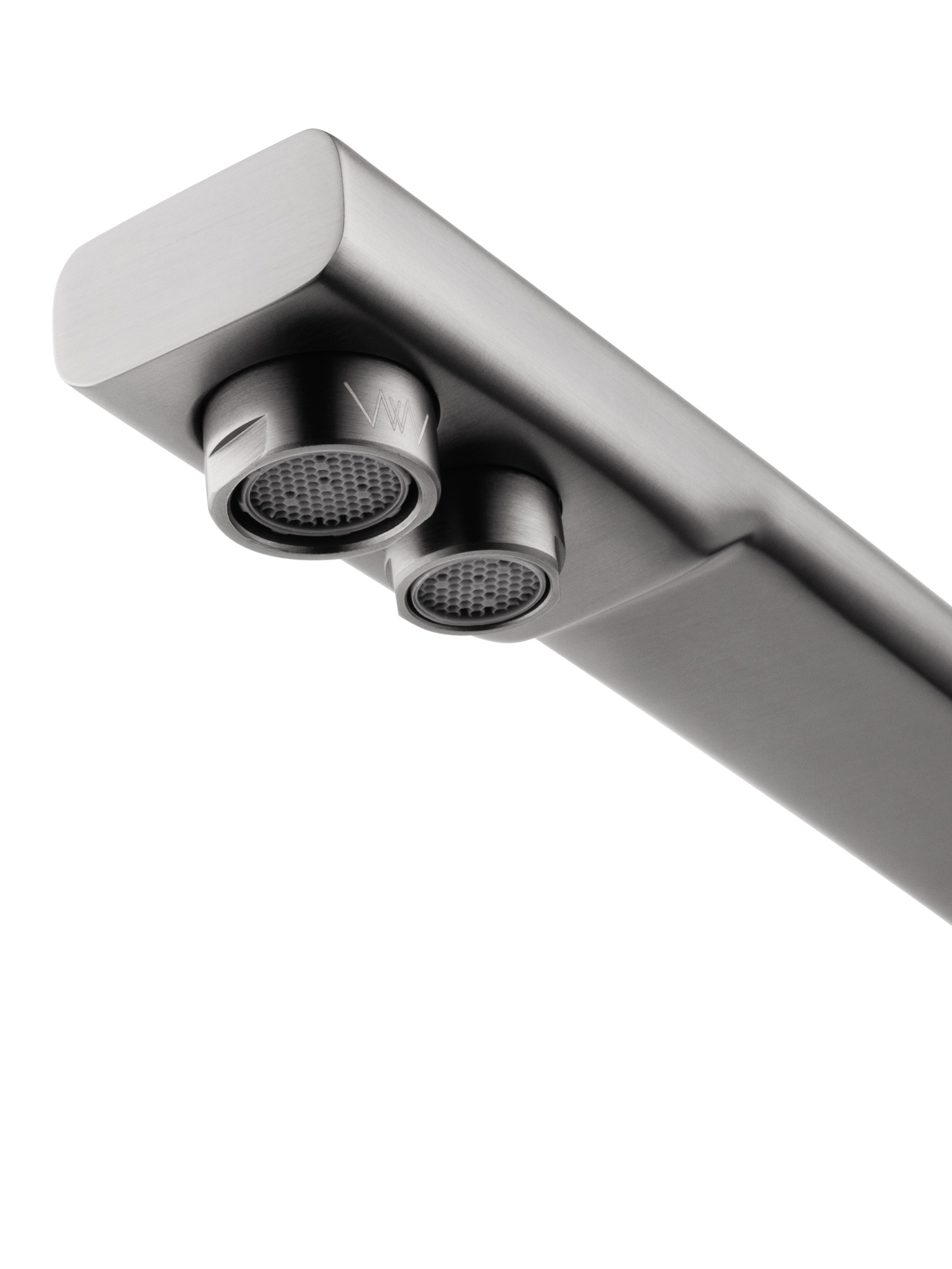 Смеситель для кухни с подключением фильтра wonzon & woghand, темный графит (ww-88458004-bgm)