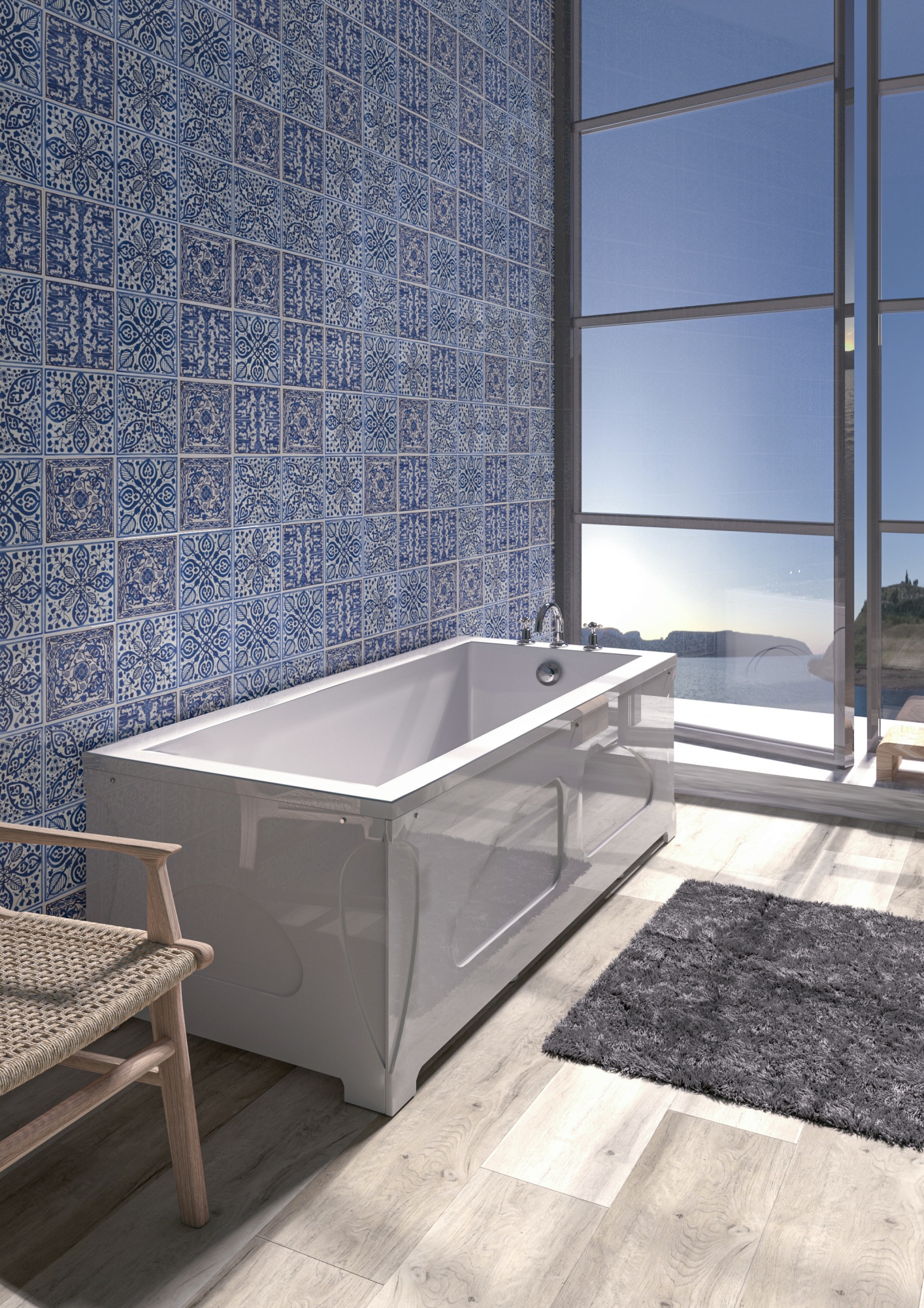 Ванна "дельта 170в" 1700х750