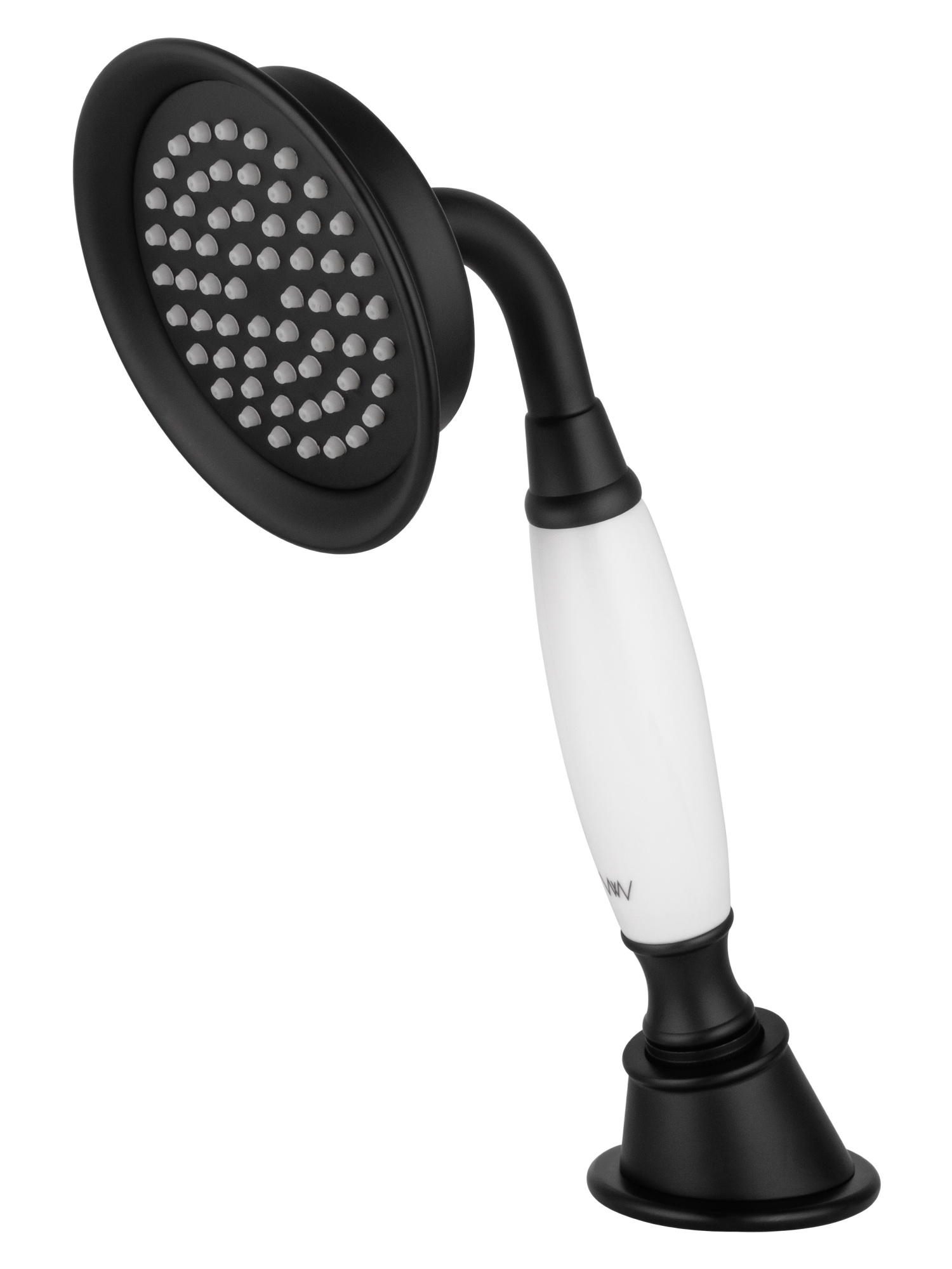 Смеситель на борт ванны wonzon & woghand steam, черный матовый (ww-88659008-mb)