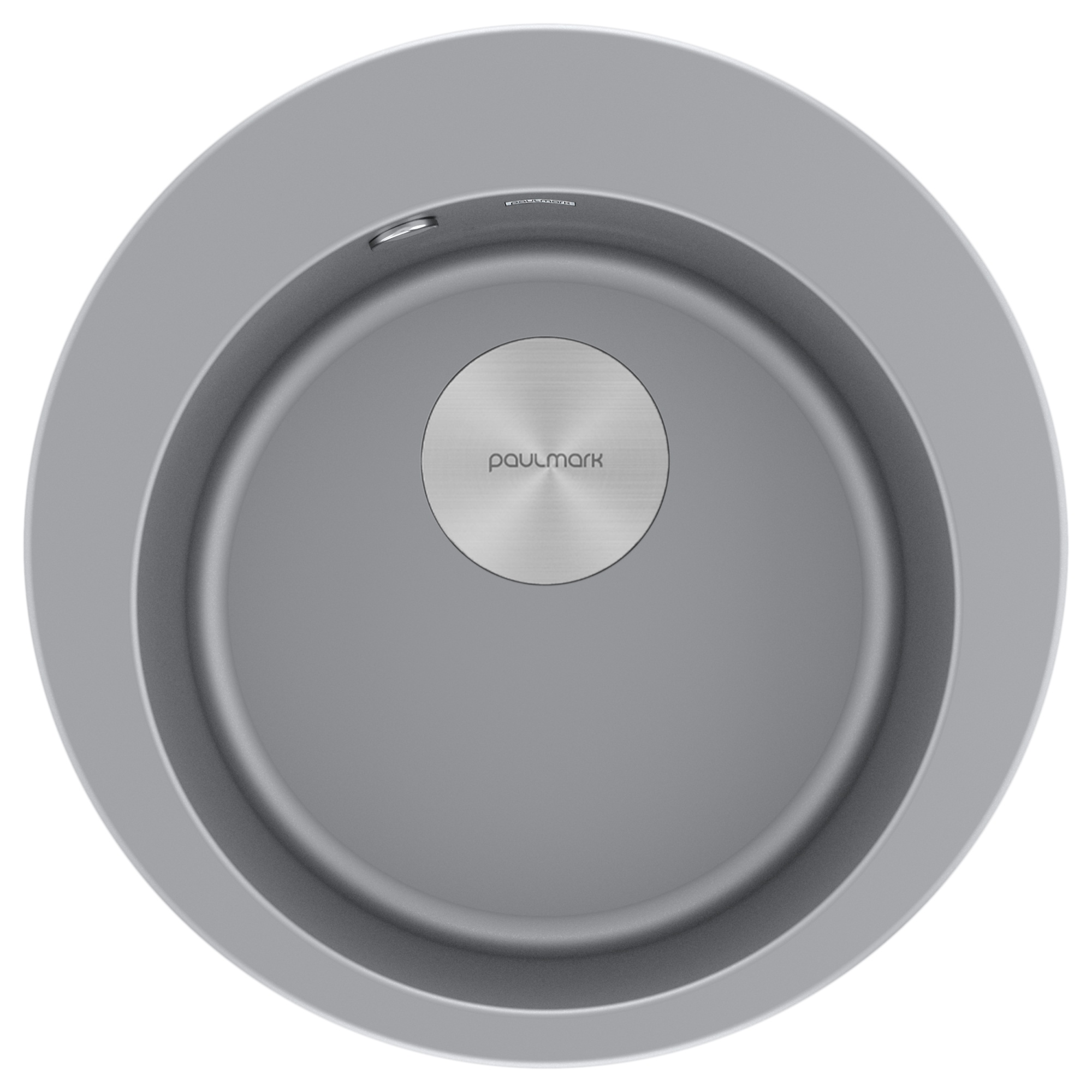 Мойка gelegen 50, it-granit, pm404800-grm, серый металлик, d475 мм, paulmark