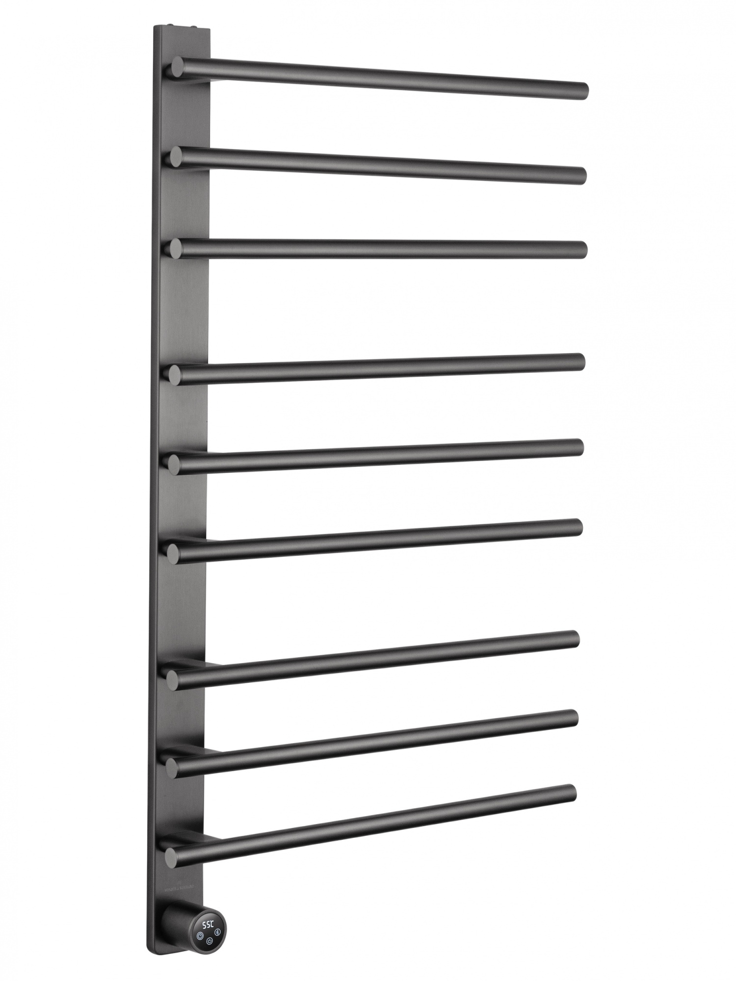 Полотенцесушитель электрический wonzon & woghand nürnberg, темный графит (ww-al349-gm)