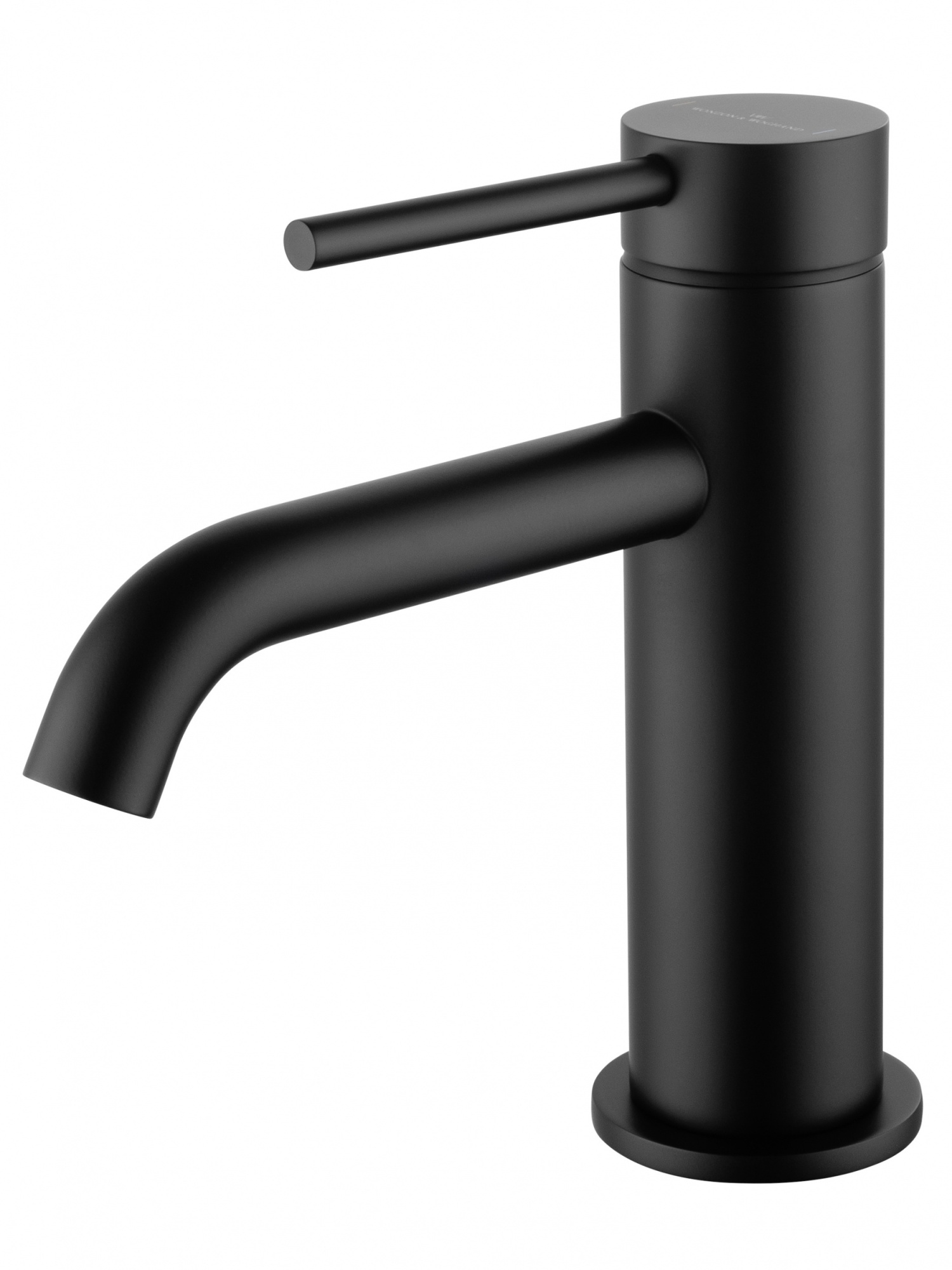 Смеситель для раковины wonzon & woghand stick, черный матовый (ww-88139017-mb)