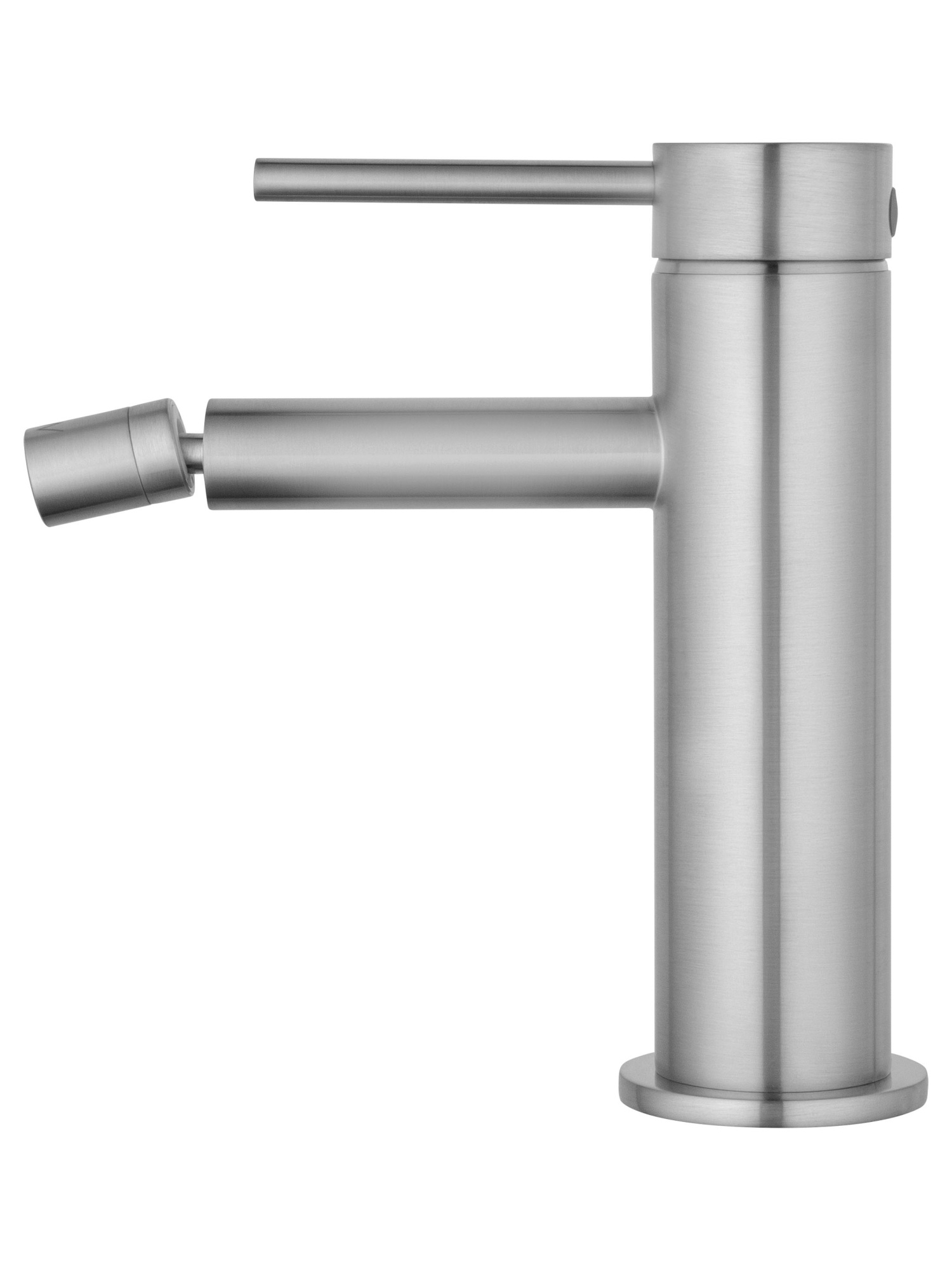 Смеситель для биде wonzon & woghand stick, брашированный никель (ww-88339017-bn)