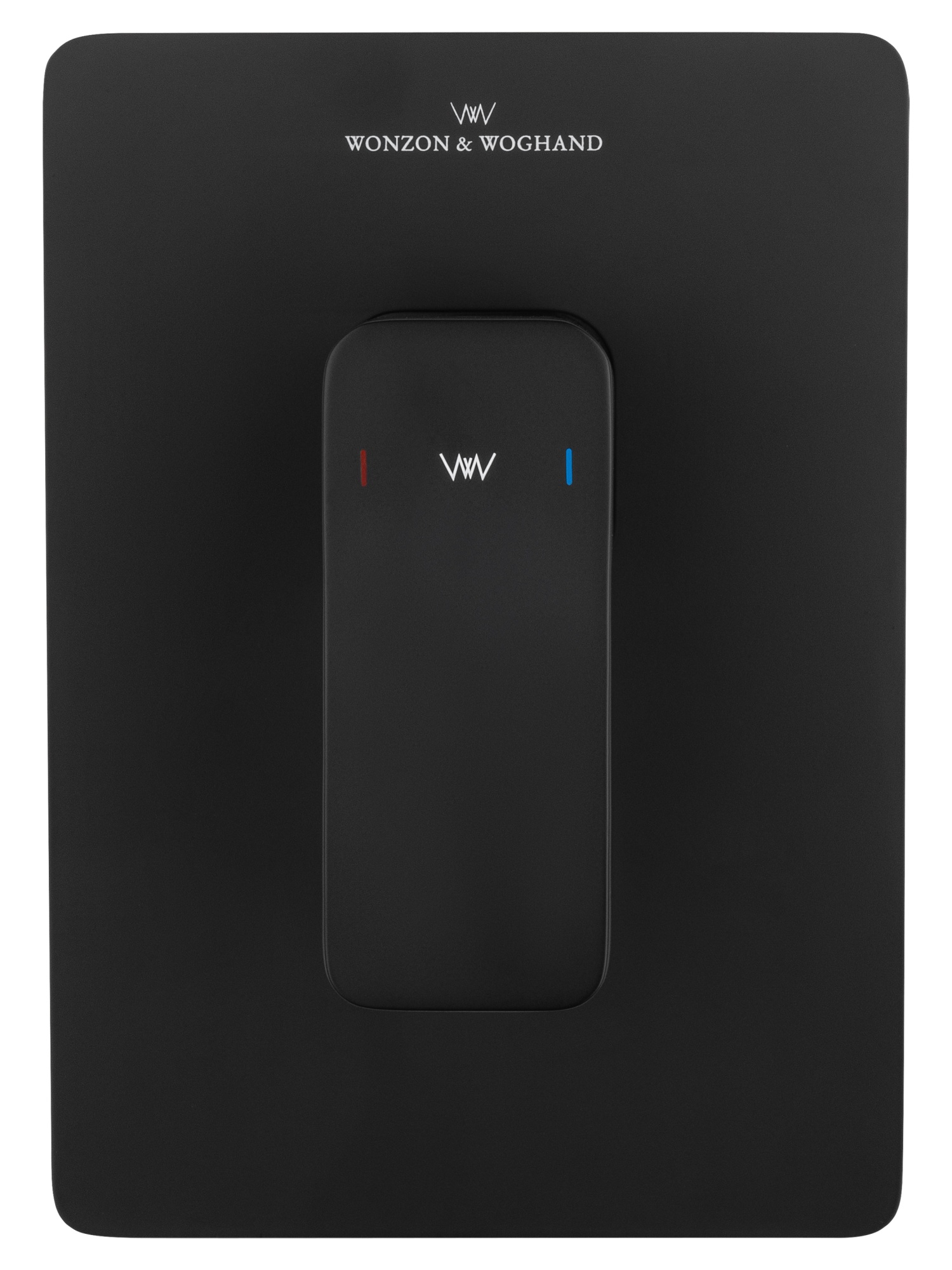 Смеситель для душа встраиваемый wonzon & woghand arnie, черный матовый (ww-694700-2-mb)