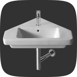 раковины угловые