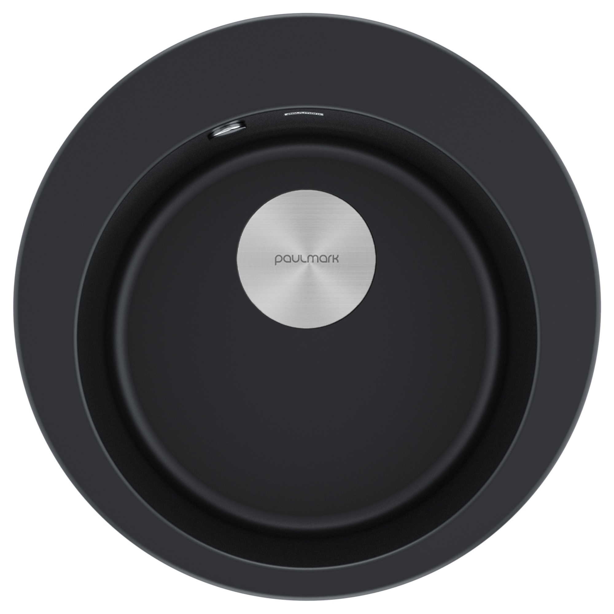 Мойка gelegen 50, it-granit, pm404800-blm, черный металлик, d475 мм, paulmark