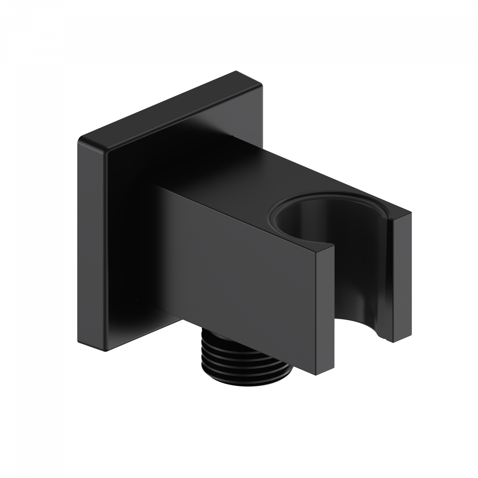 Шланговое подключение с держателем wonzon & woghand, черный матовый (ww-hz2312-mb)