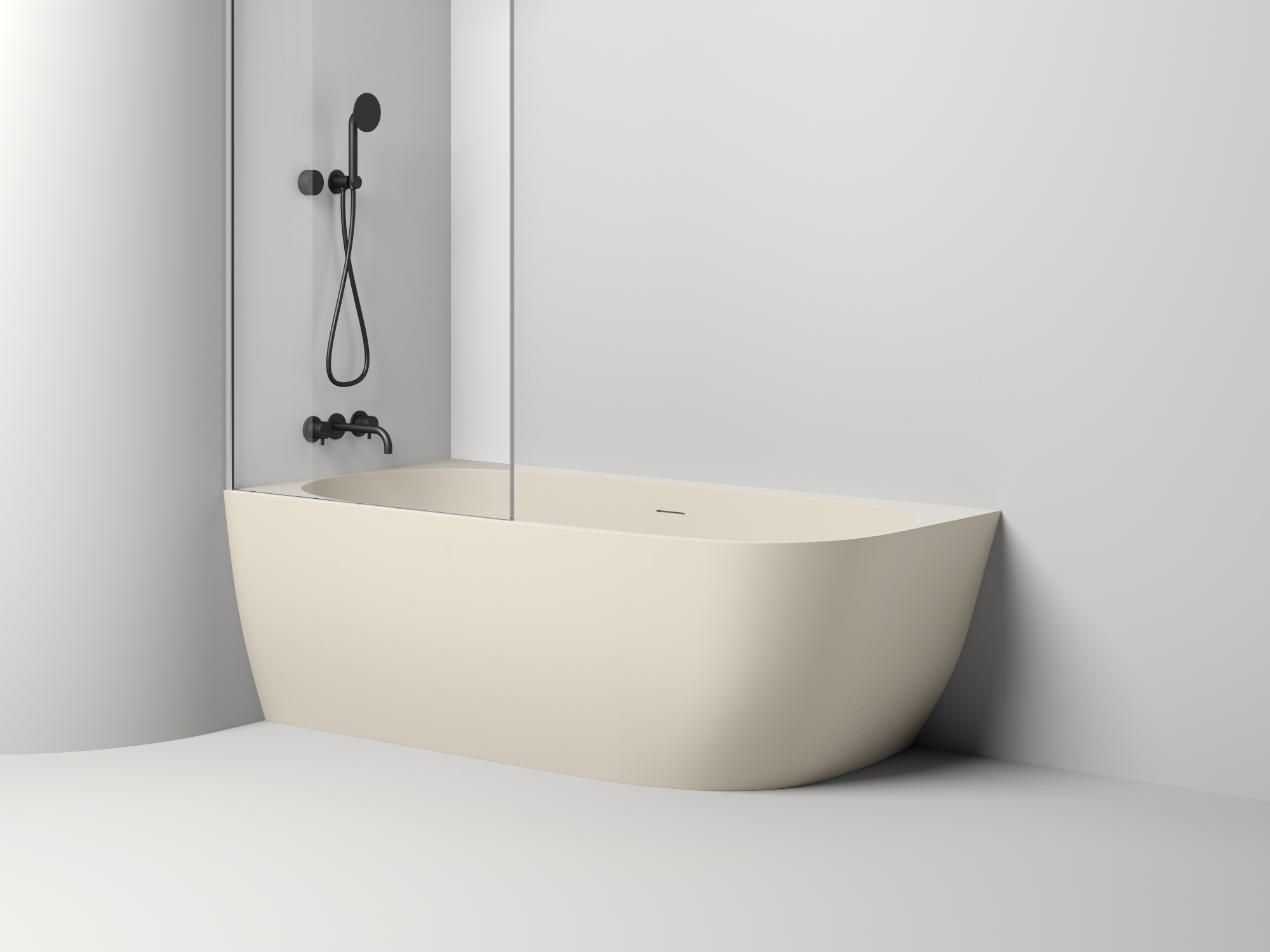 Ванна пристенная угловая salini sofia corner l 170x85 s-stone белый матовый Ванна пристенная угловая salini sofia corner l 170x85 s-stone белый матовый