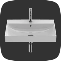 раковины подвесные