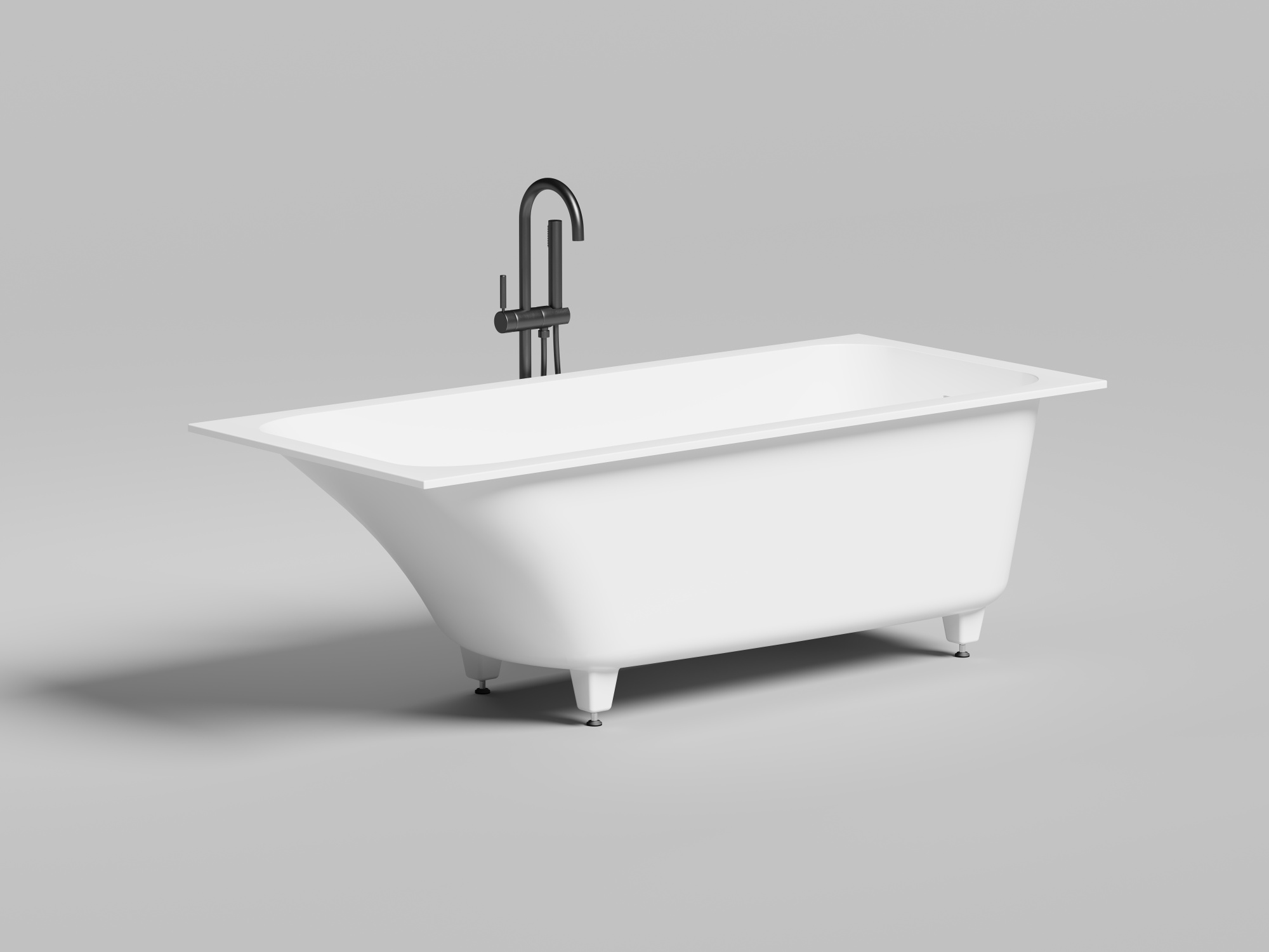 Ванна встраиваемая salini orlanda  kit 170x75 s-stone белый матовый