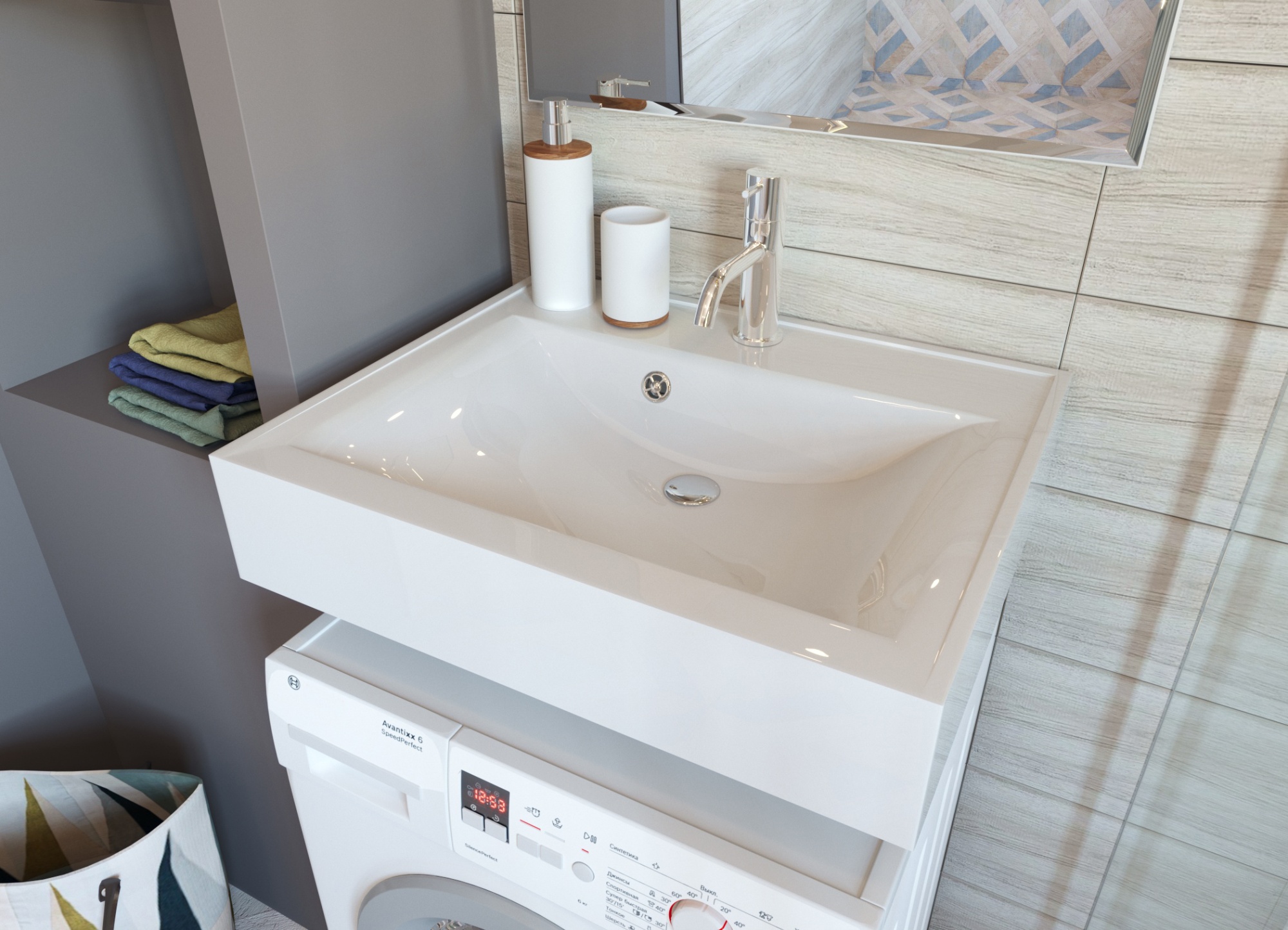 Раковина "komfort silk" 590х495