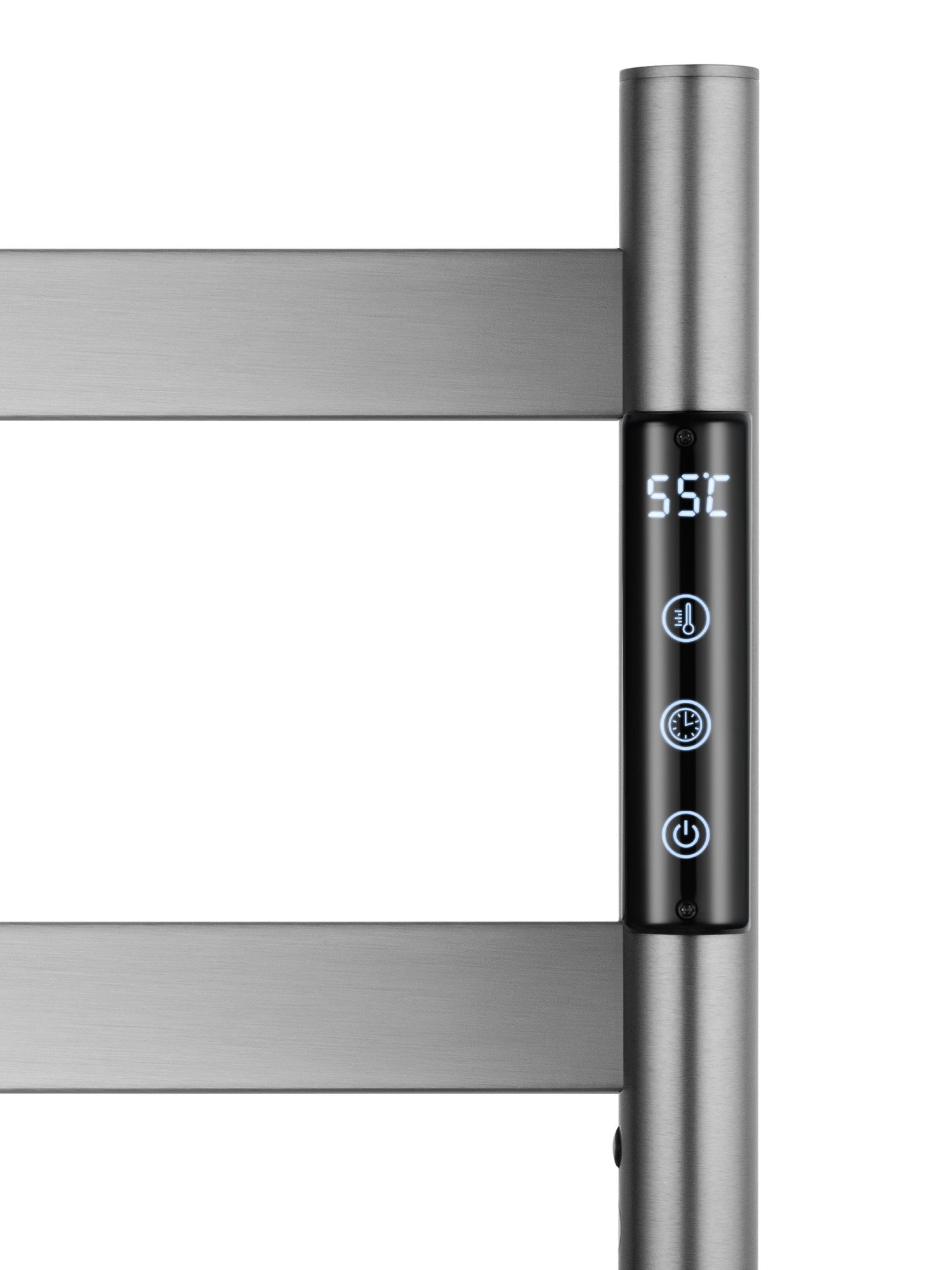 Полотенцесушитель электрический напольный wonzon & woghand essen, темный графит (ww-a406-gm)