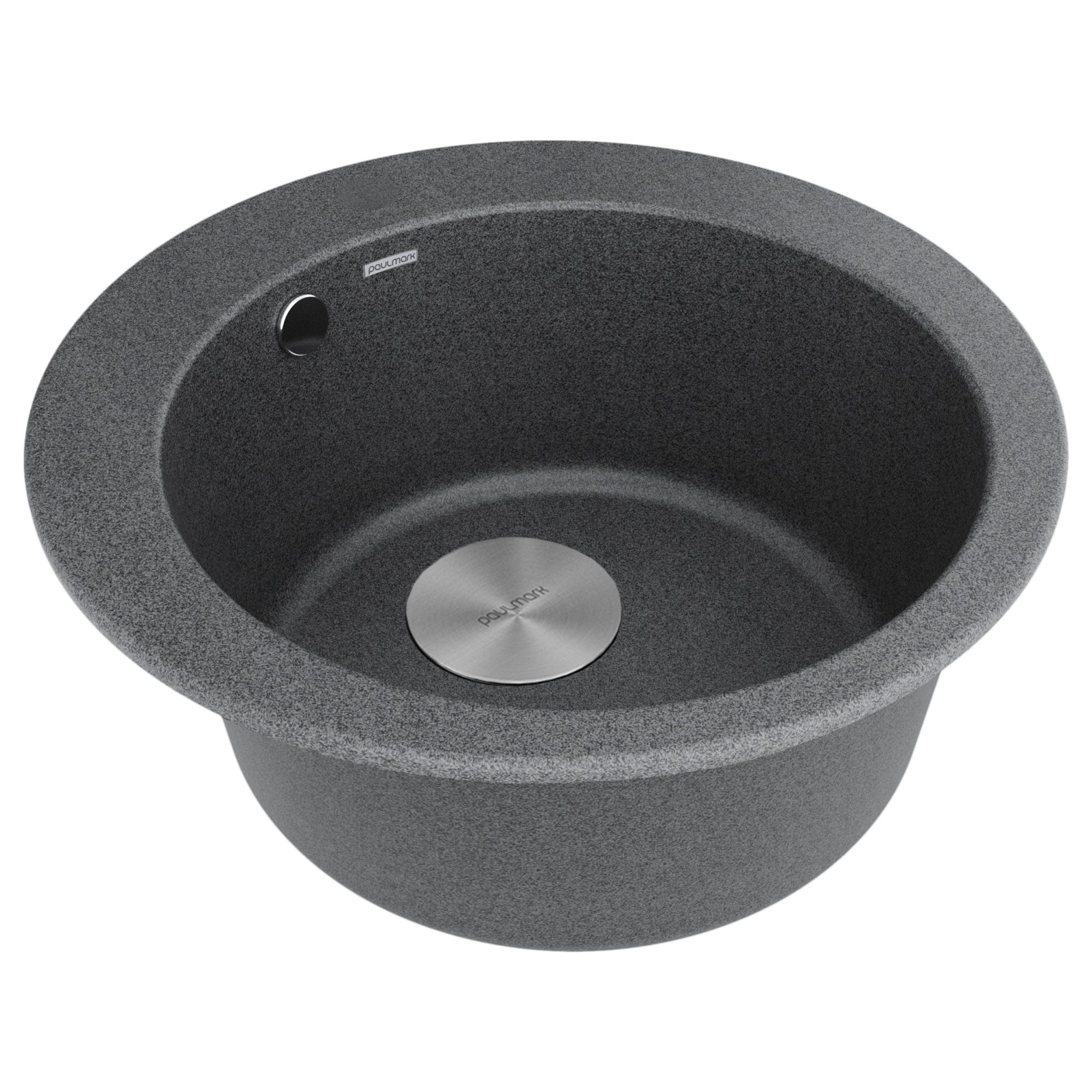 Мойка gelegen 50, it-granit, pm404800-dg, графит, d475 мм, paulmark