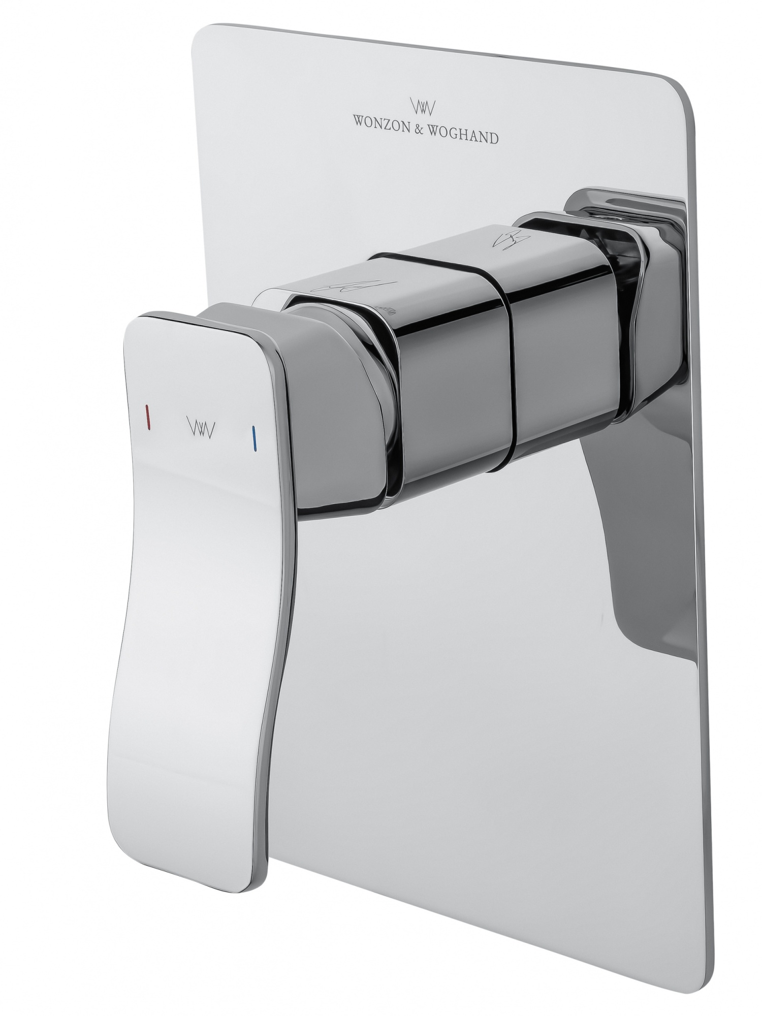Смеситель для душа встраиваемый wonzon & woghand navia, хром (ww-184700-cr)