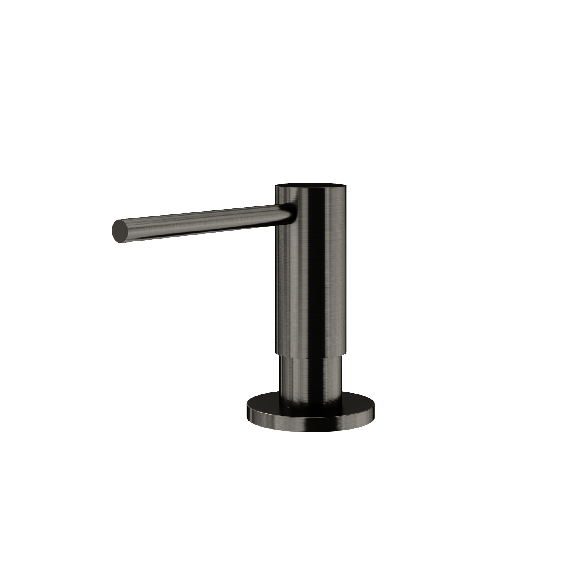 Дозатор для кухонной мойки Sancos, объем 500 мл, цвет вороненая сталь, арт. SC40100ZG