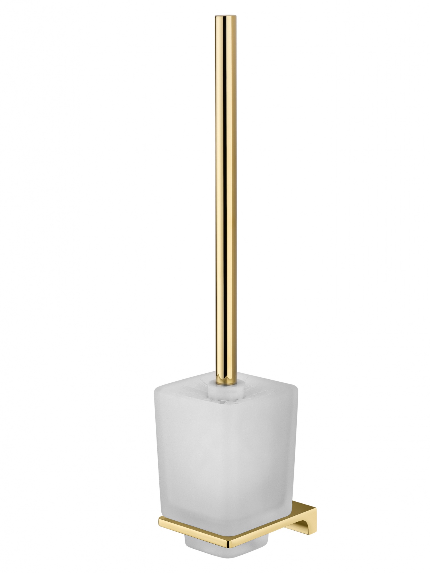 Туалетный ершик в комплекте wonzon & woghand eclipse, глянцевое золото (ww-9129-lg)