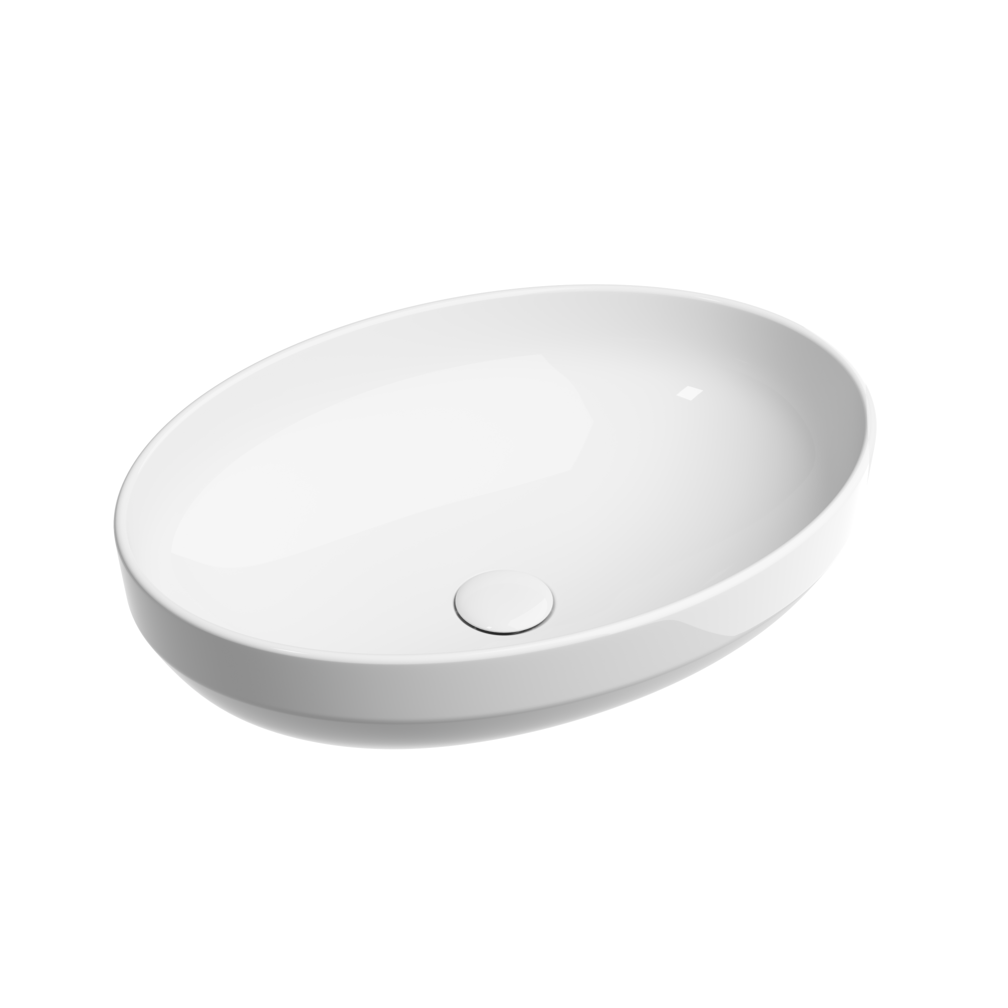 Умывальник чаша накладная овальная element 502x363x145мм