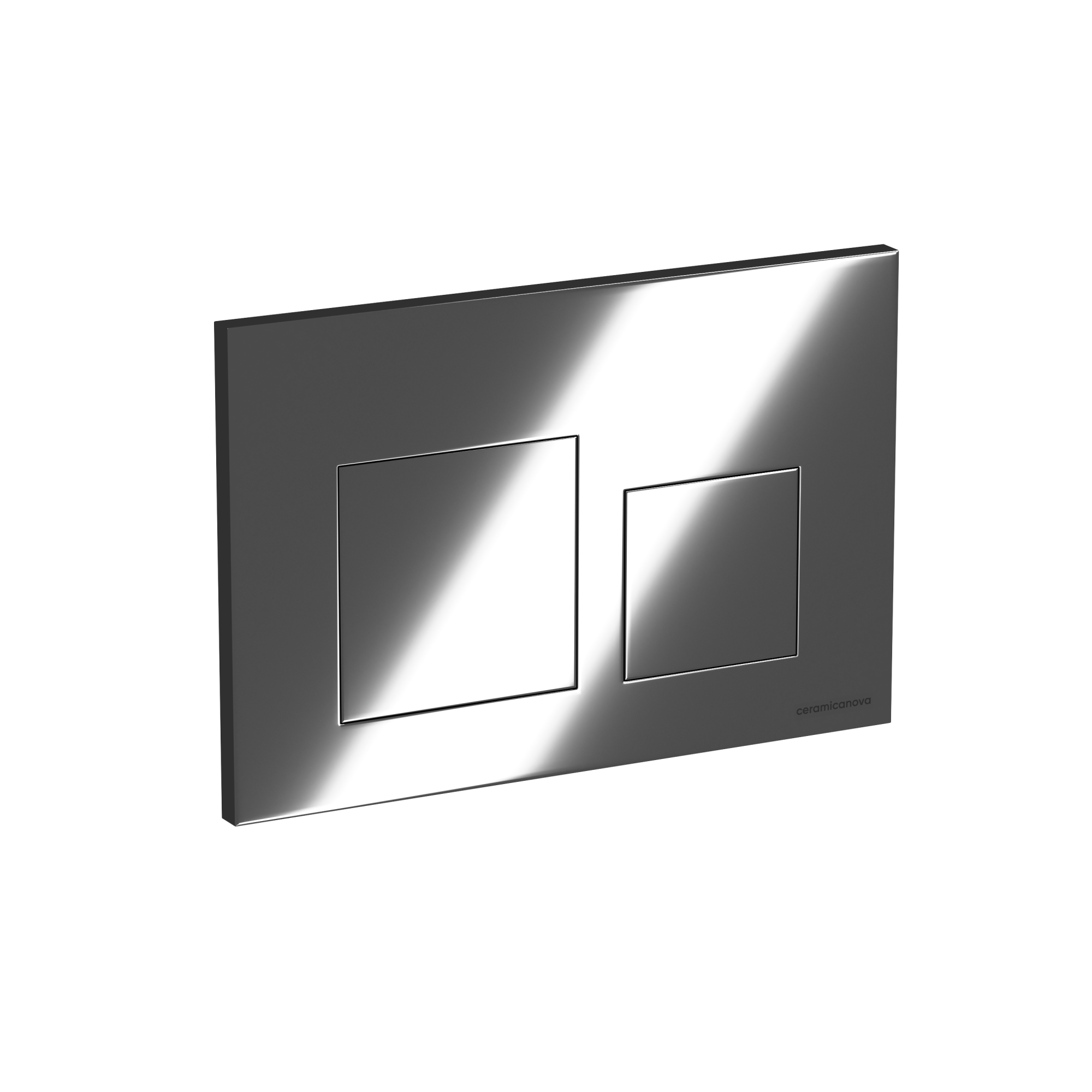 Кнопка смыва balance, клавиши square, цвет хром глянцевый, арт. cn12-002ch