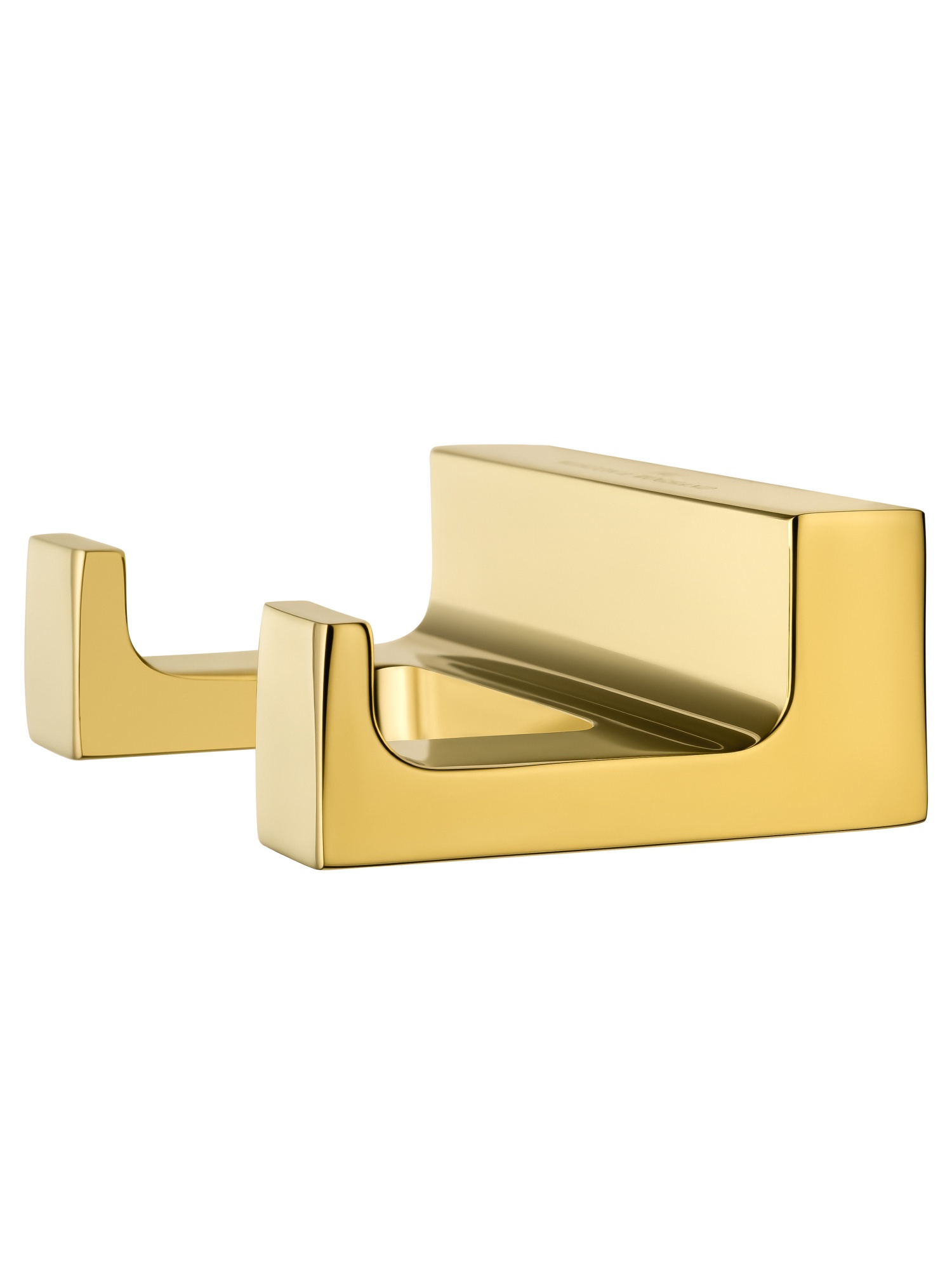 Двойной крючок для ванной wonzon & woghand eclipse, глянцевое золото (ww-9125-lg)