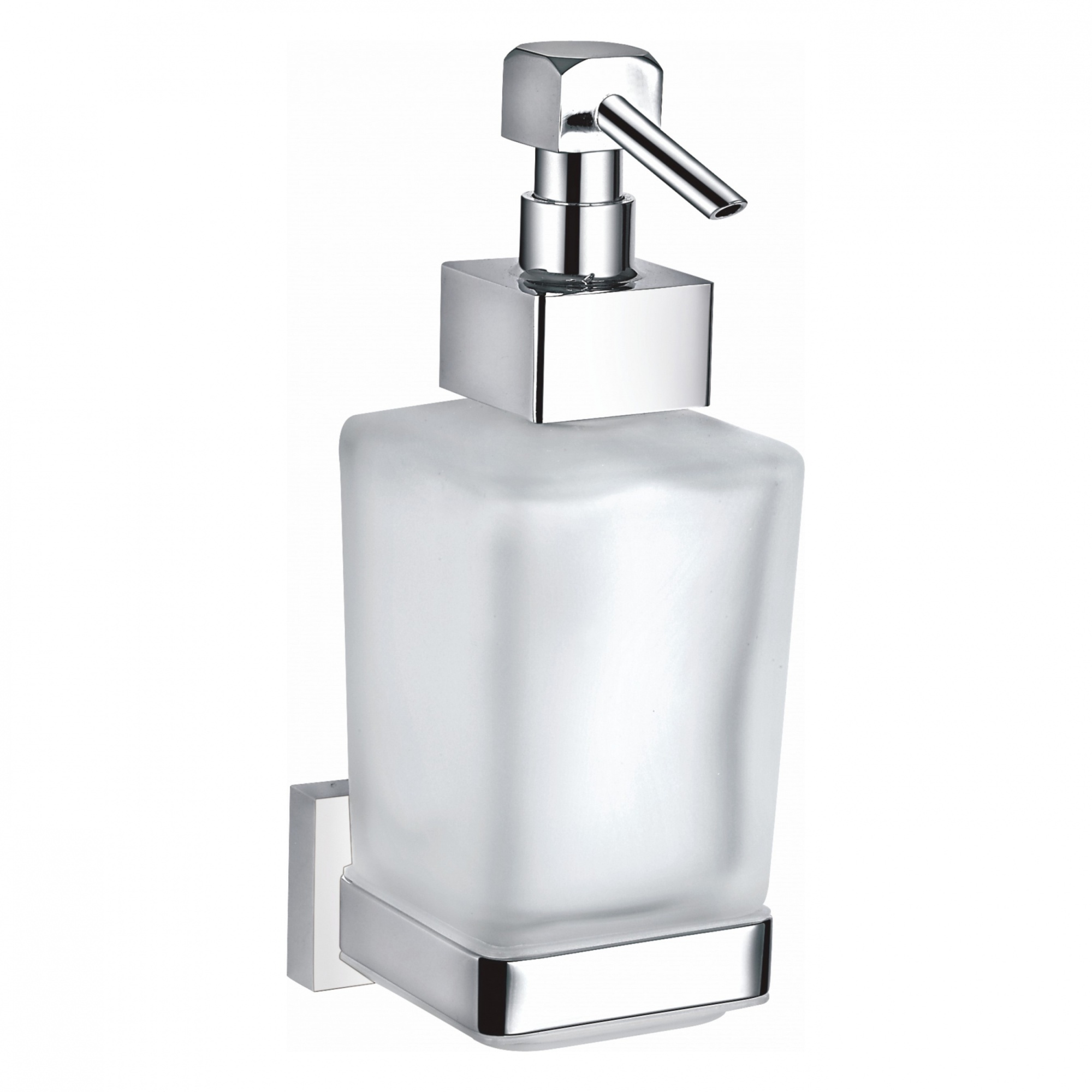 Дозатор мыла wonzon & woghand flat, хром (ww-9733)