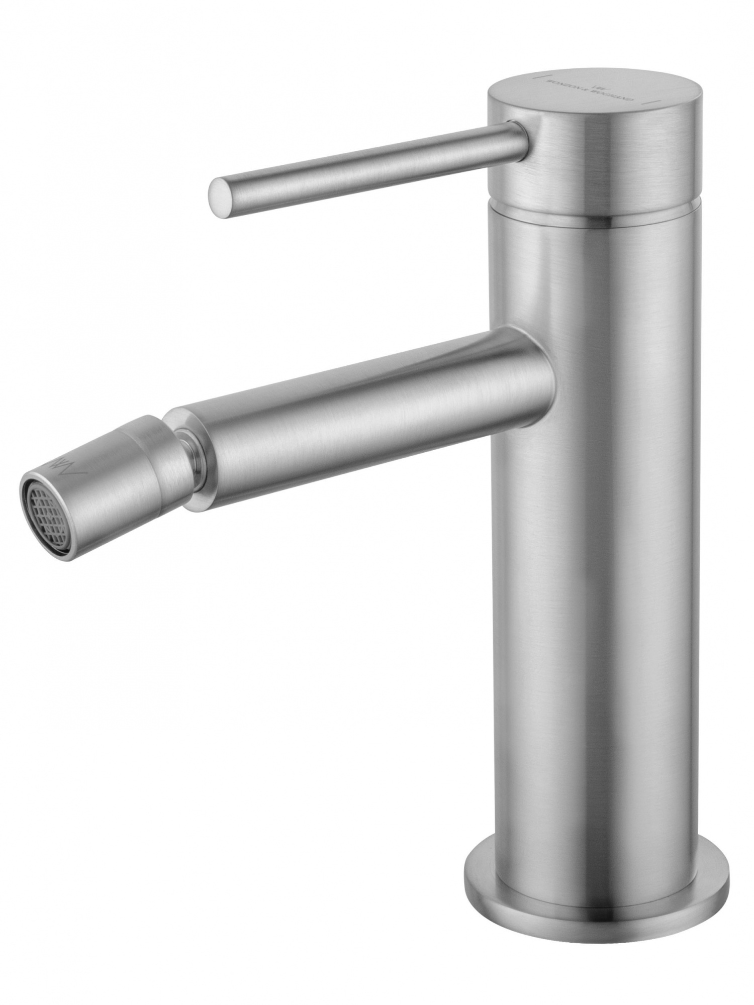 Смеситель для биде wonzon & woghand stick, брашированный никель (ww-88339017-bn)